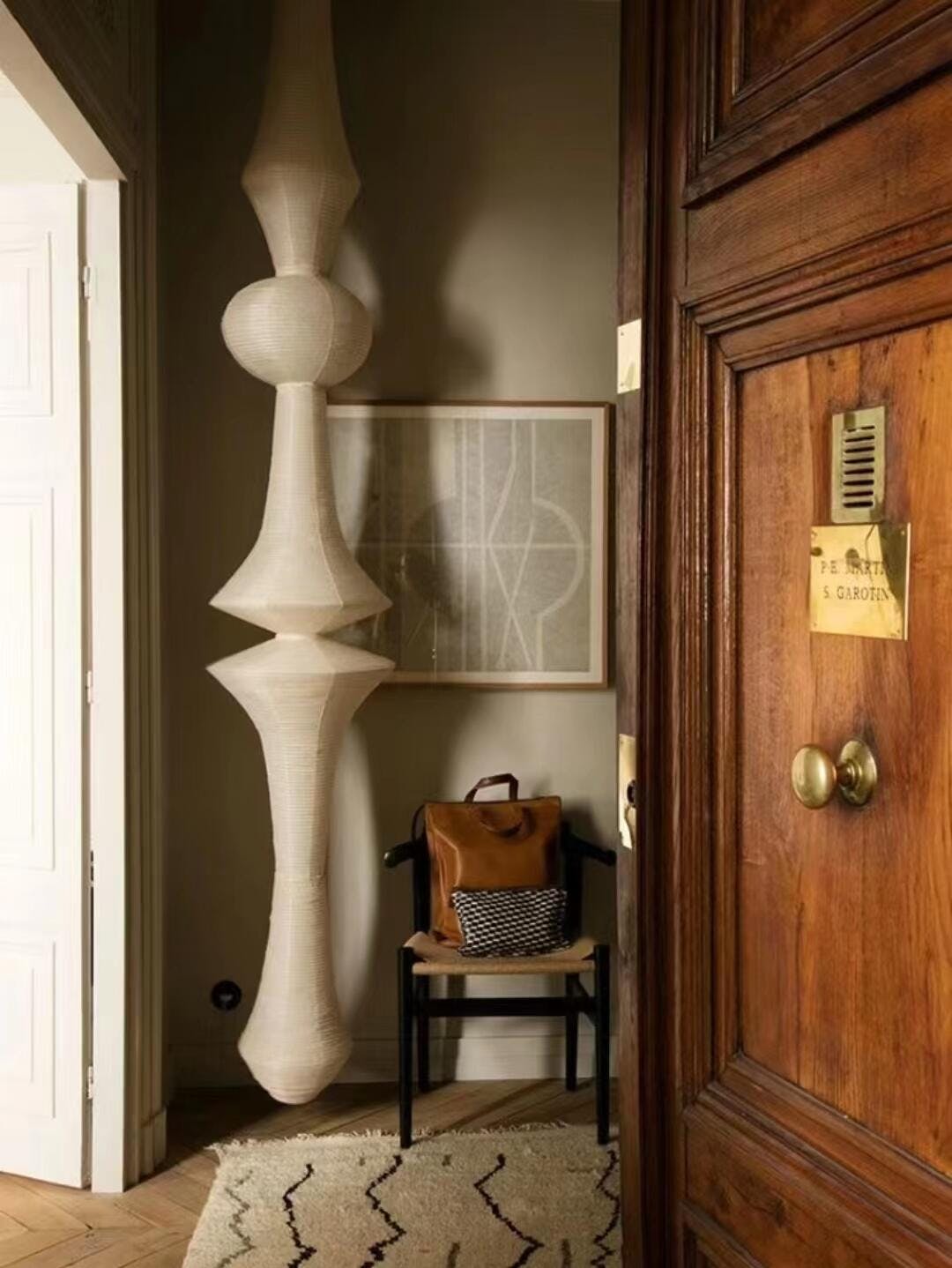 Veyran Paper Artistic Pendant Light - Letslighting