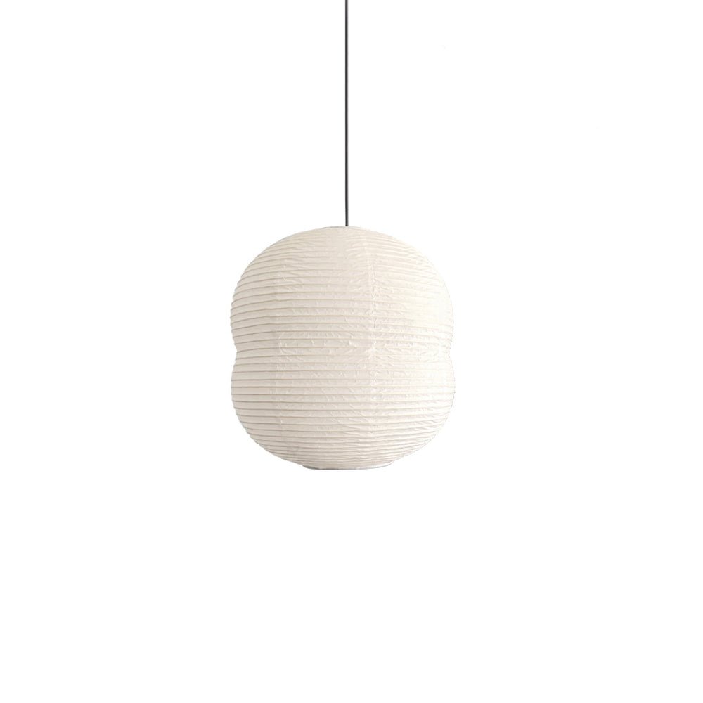 Olive Minimalist Rice Paper Pendant Light - Letslighting