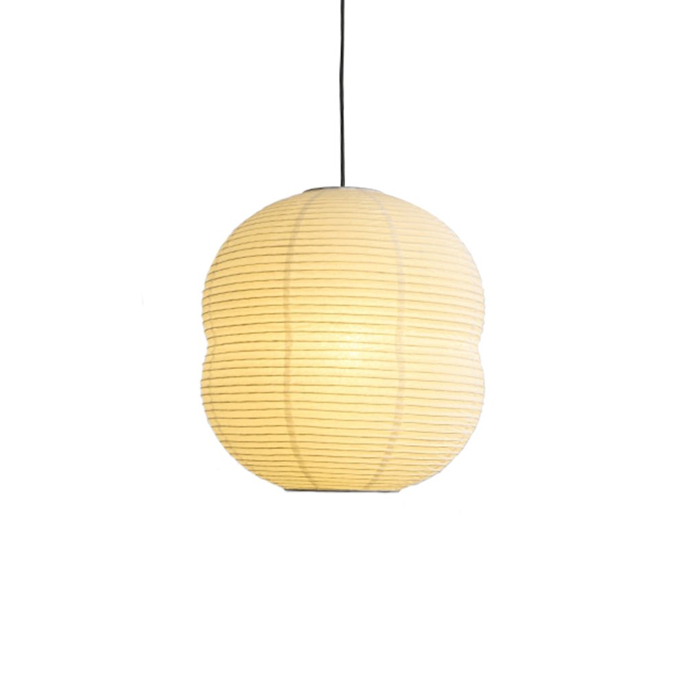 Olive Minimalist Rice Paper Pendant Light - Letslighting
