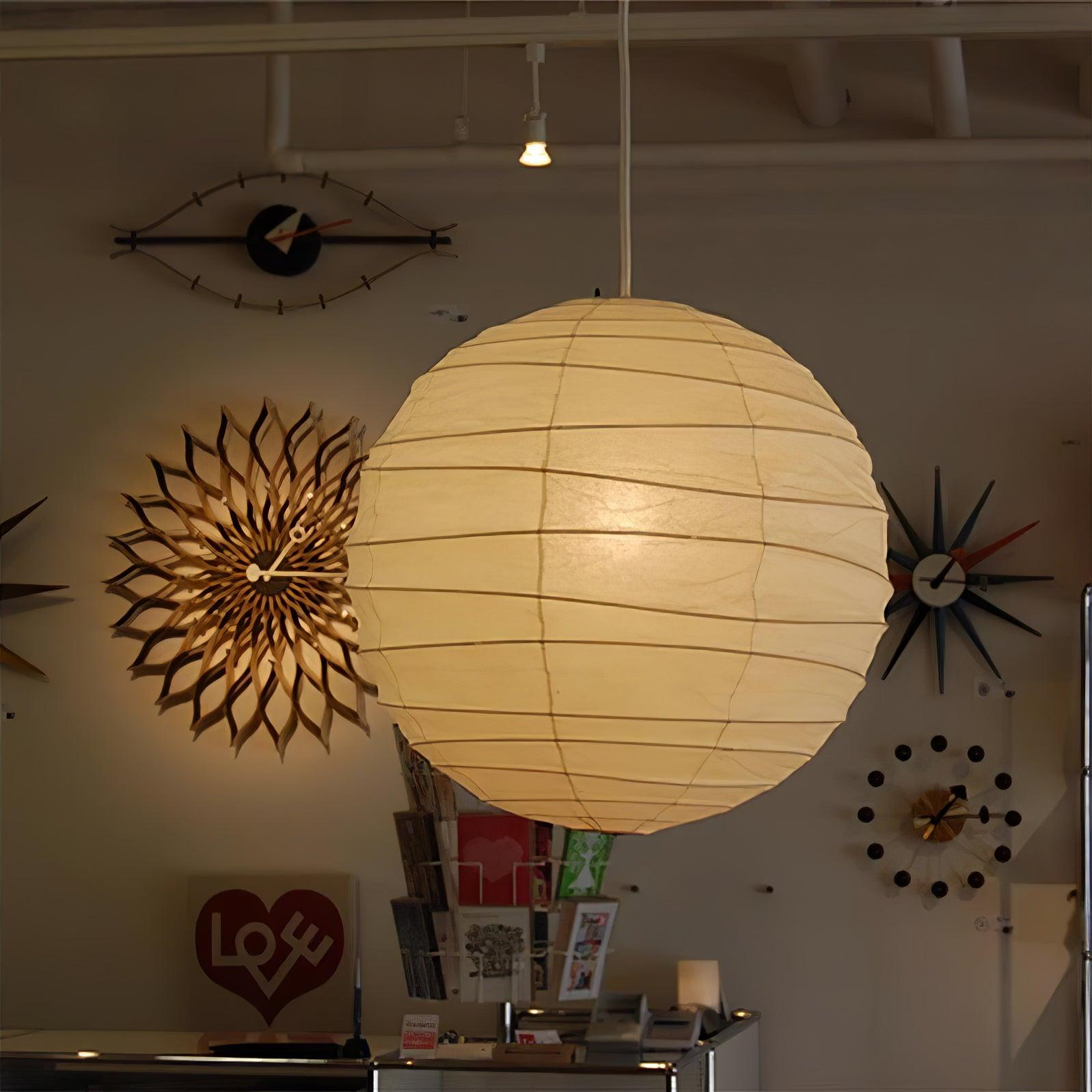 Lioricen Paper Vintage Pendant Lamp - Letslighting