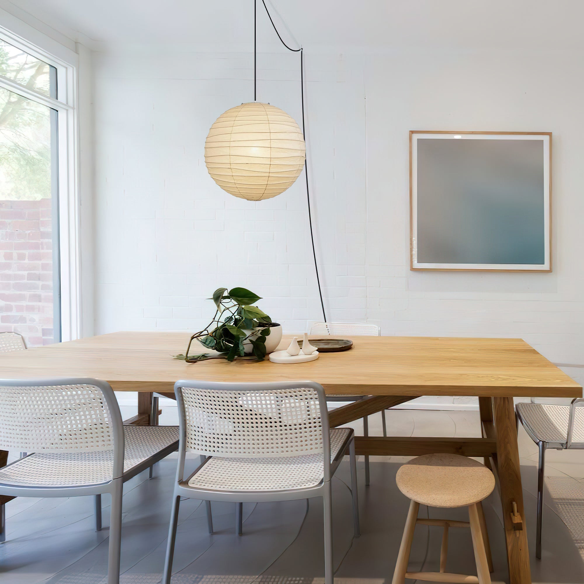 Voltra Paper Pendant Lamp - Letslighting
