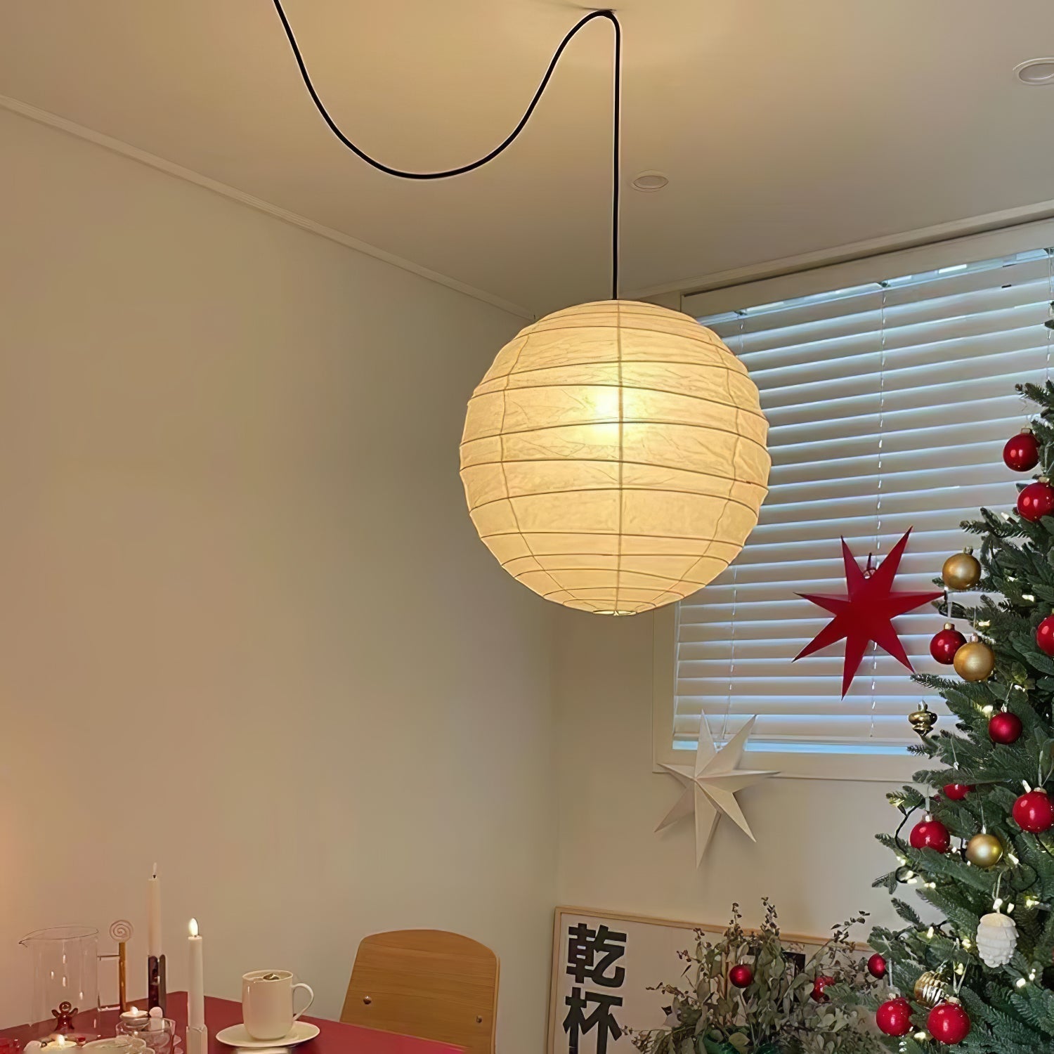 Voltra Paper Pendant Lamp - Letslighting