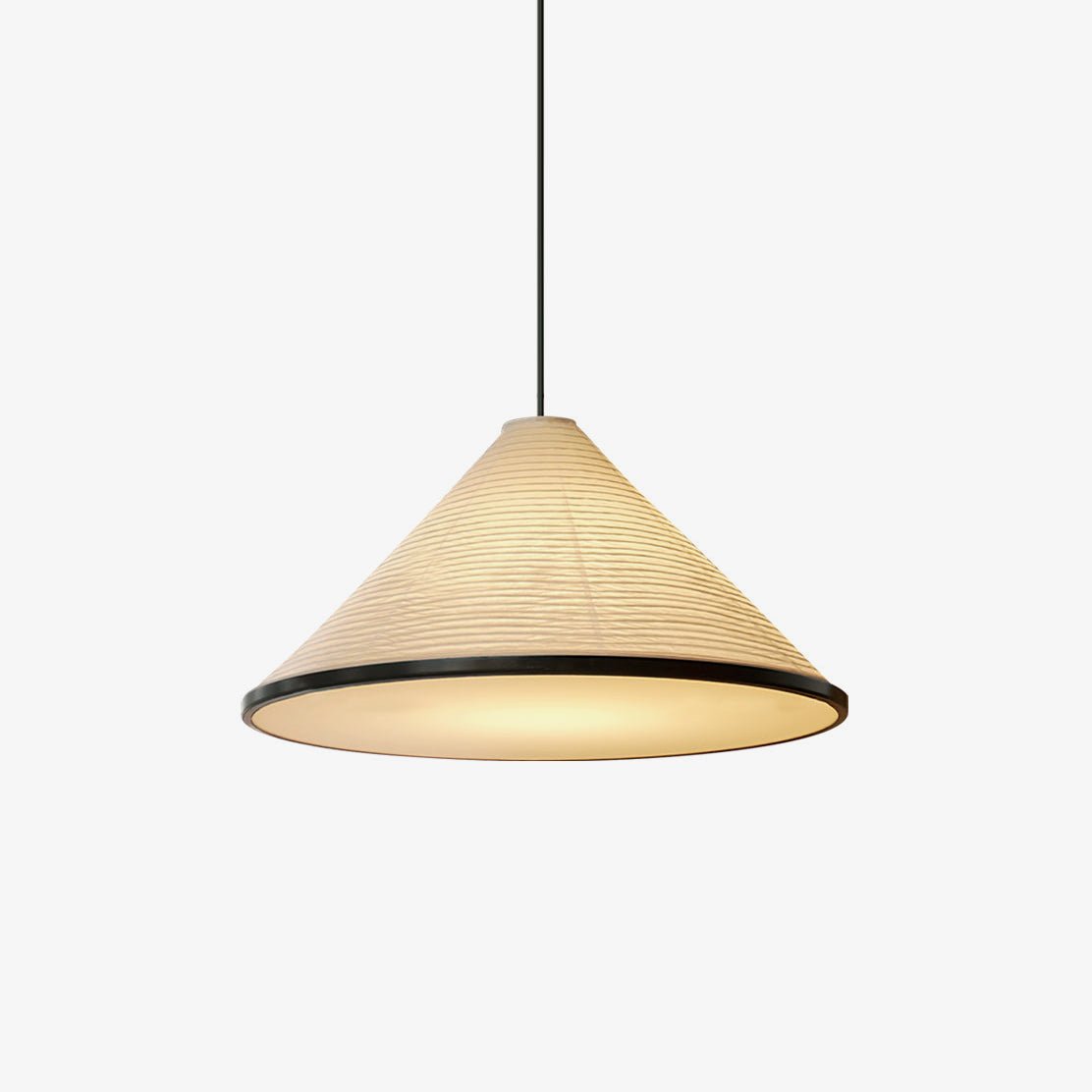 Conic Paper Pyramid Pendant Lamp - Letslighting