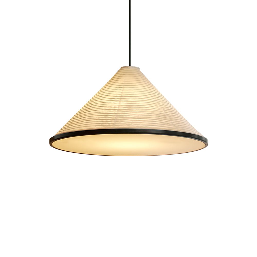 Conic Paper Pyramid Pendant Lamp - Letslighting