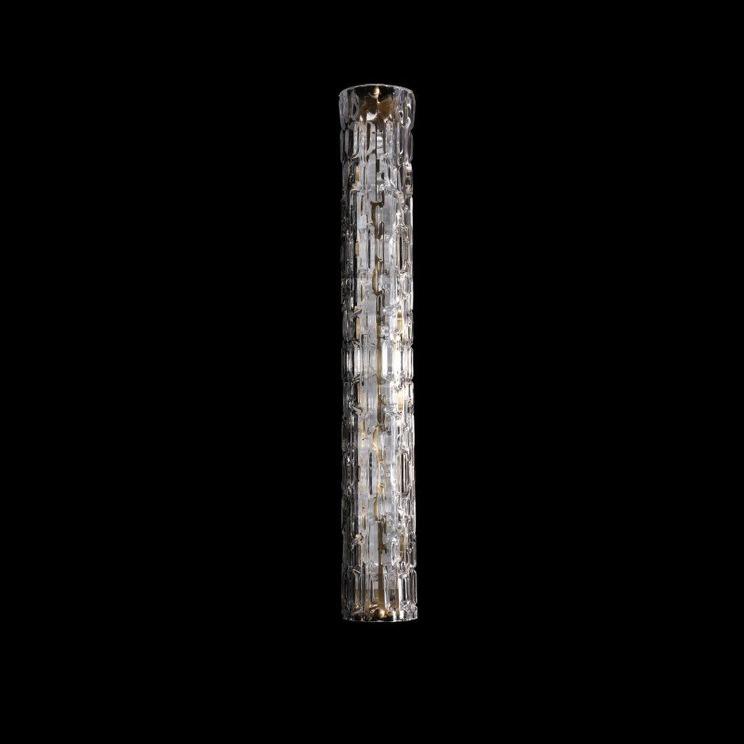 Lumix Brass Glass Glam Wall Lamp - Letslighting
