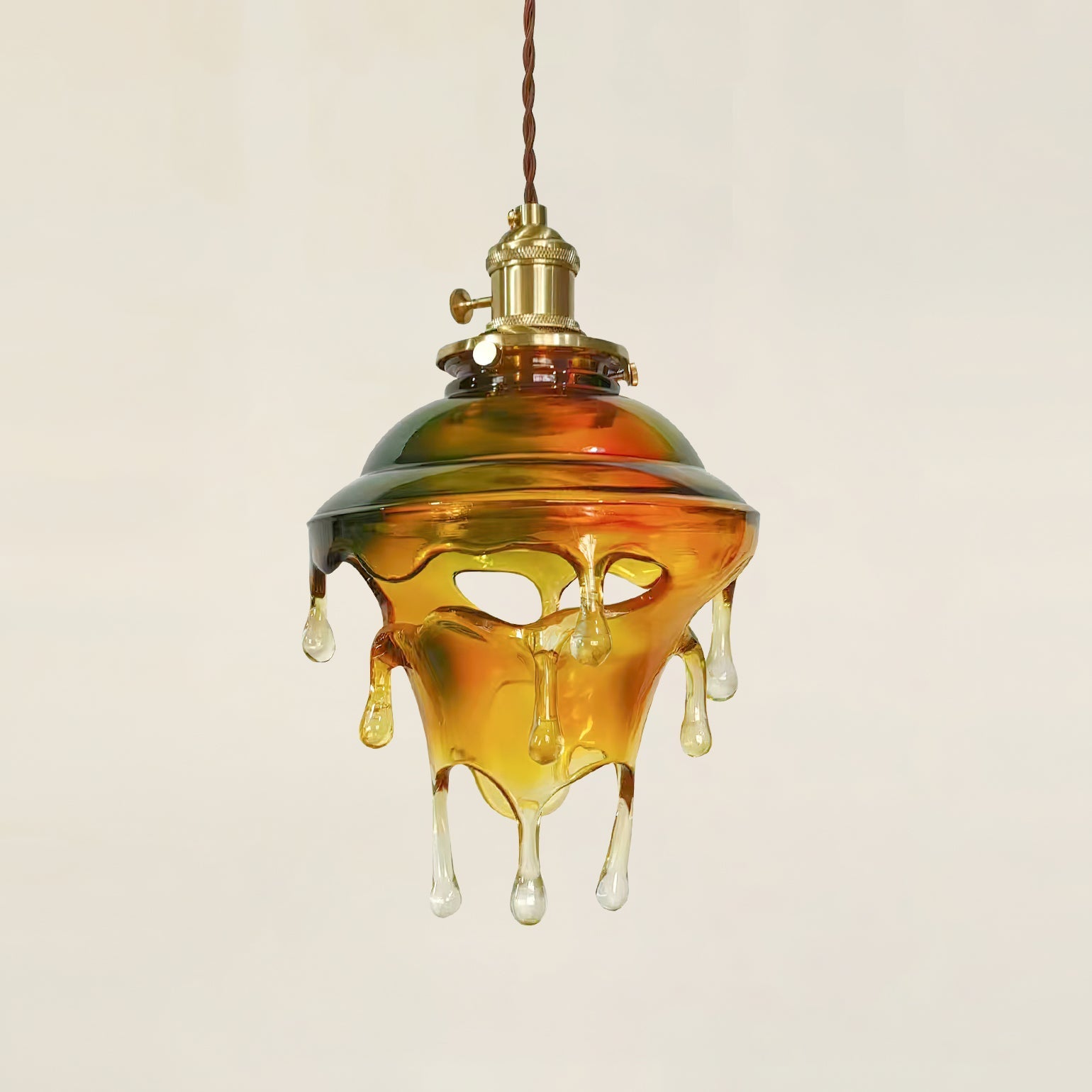 Pendant Lamp Iridescent Water Drop Shade Artistic Glow - Letslighting