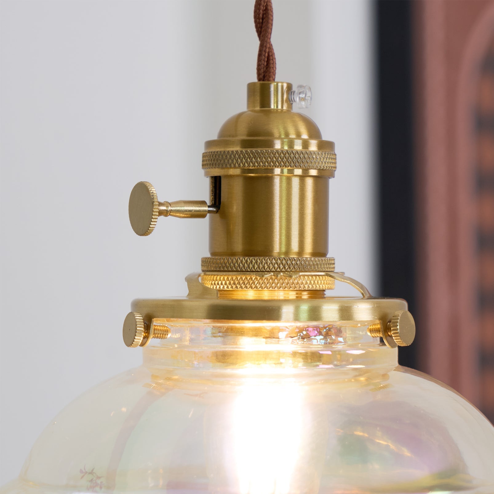 Pendant Lamp Iridescent Water Drop Shade Artistic Glow - Letslighting