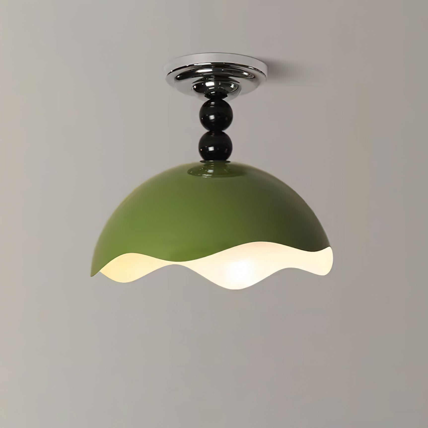 Erlorus Nordic Art Wave Crest Ceiling Lamp - Letslighting