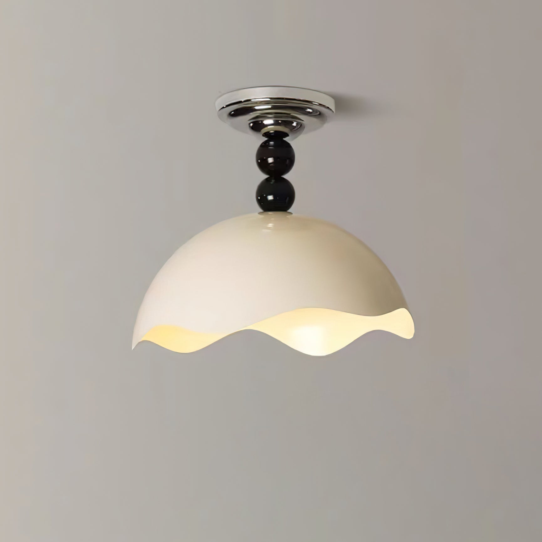 Erlorus Nordic Art Wave Crest Ceiling Lamp - Letslighting