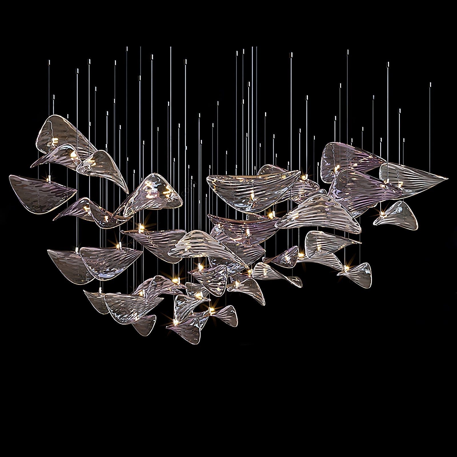 Eurrinia Butterfly Gold Pendant Light - Letslighting