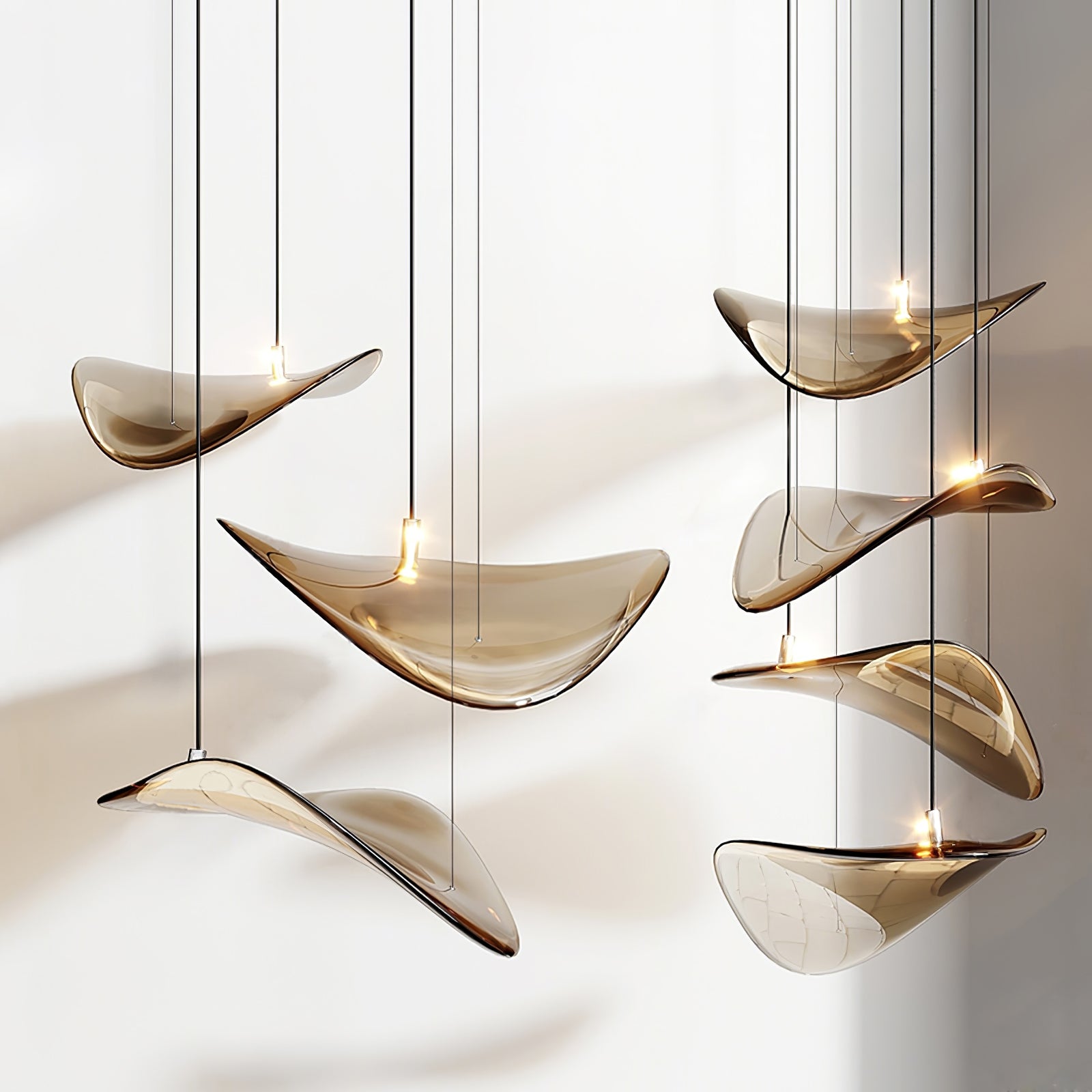 Eurrinia Butterfly Gold Pendant Light - Letslighting