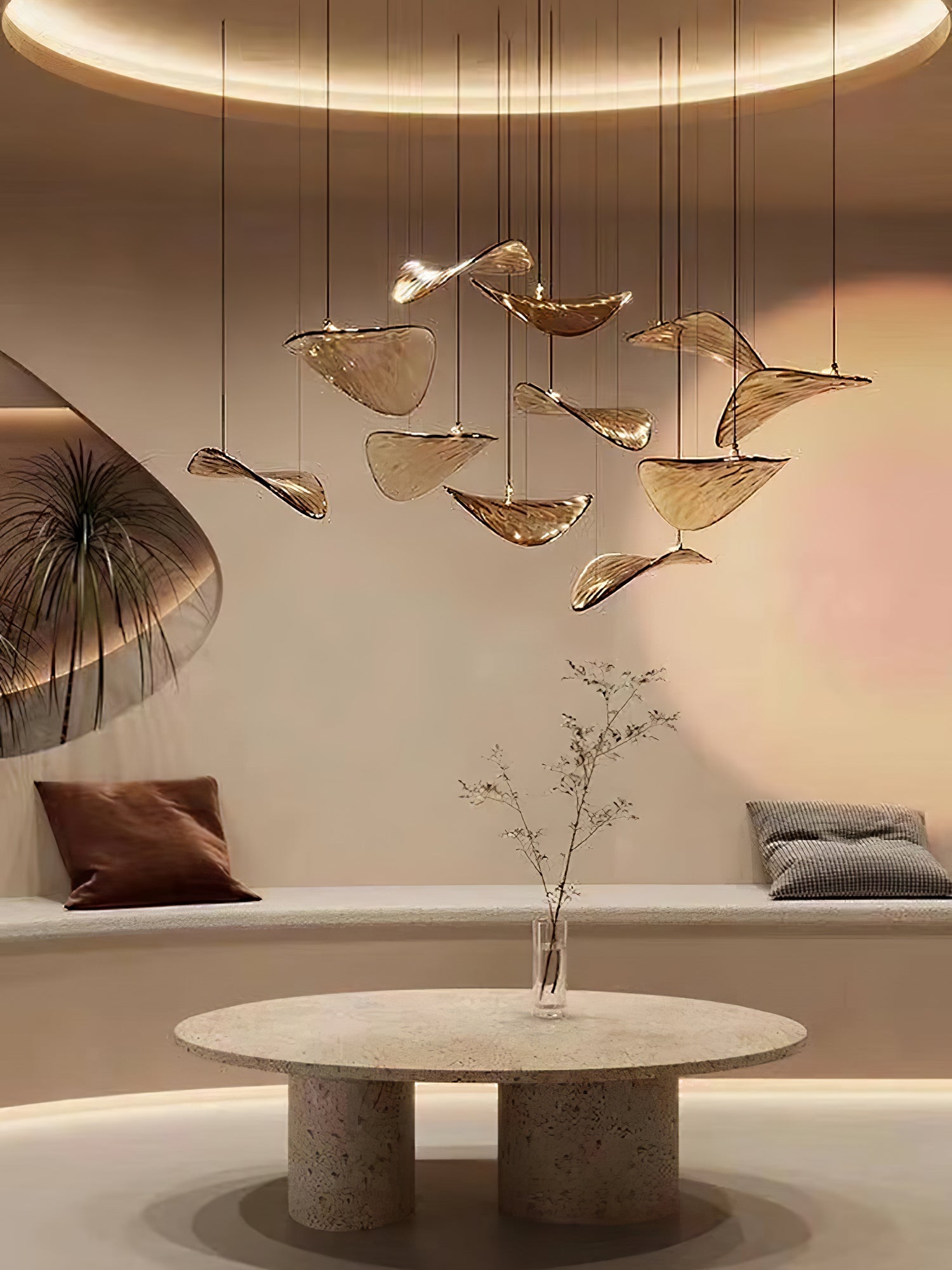 Eurrinia Butterfly Gold Pendant Light - Letslighting
