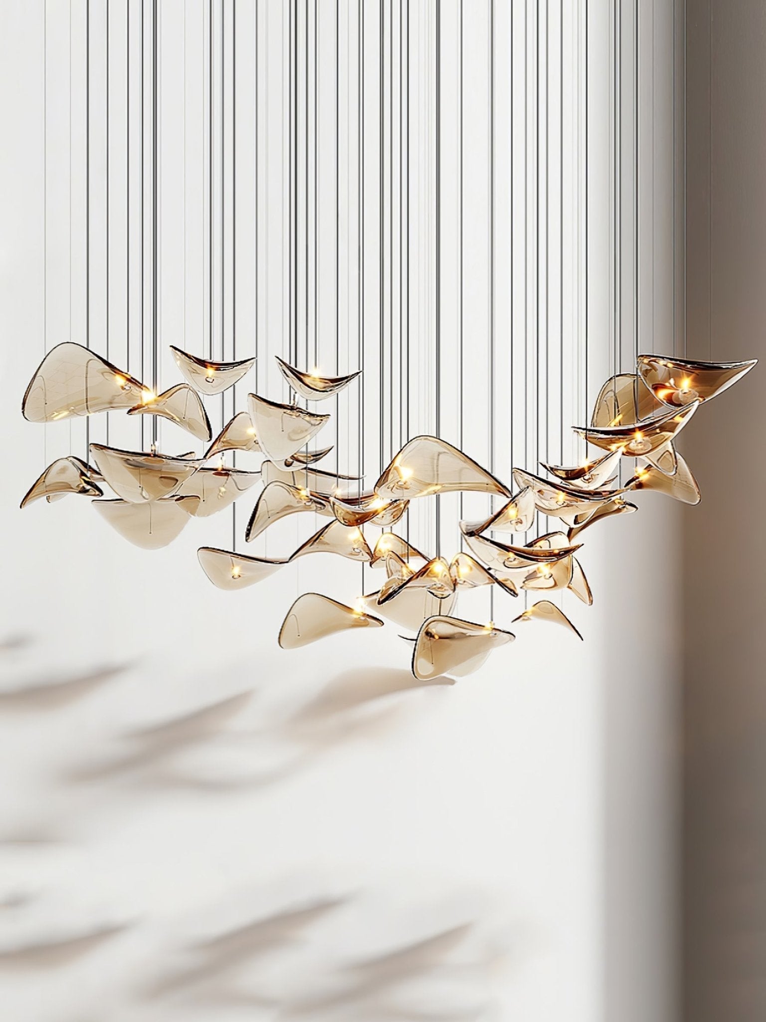 Eurrinia Butterfly Gold Pendant Light - Letslighting