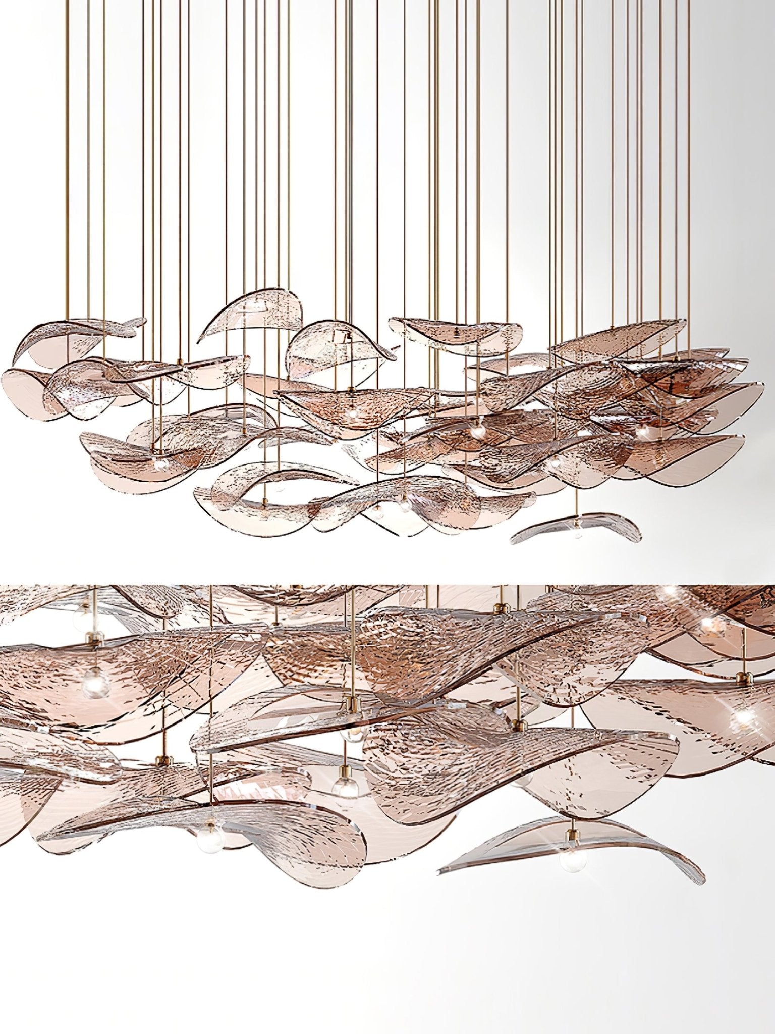 Eurrinia Butterfly Gold Pendant Light - Letslighting