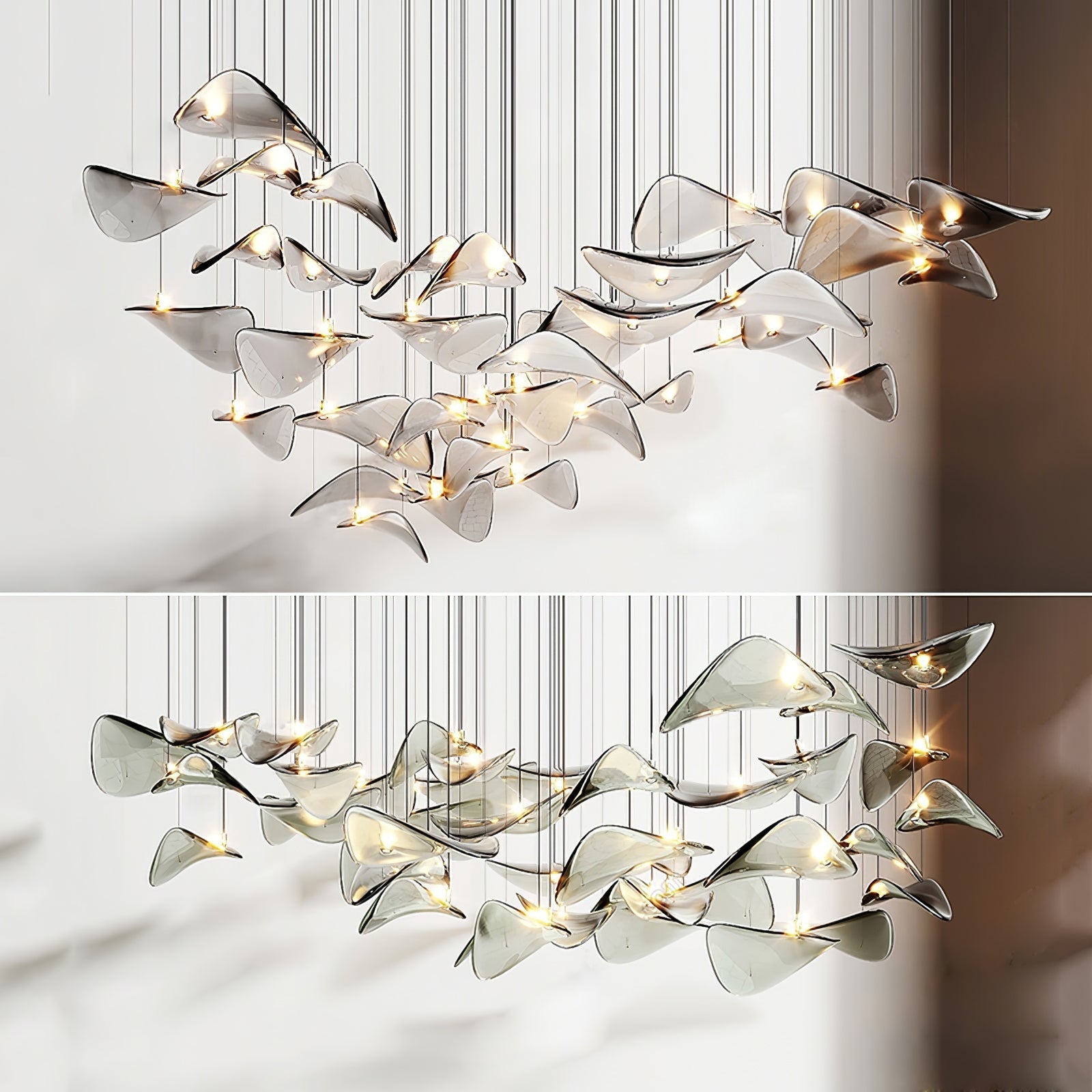 Eurrinia Butterfly Gold Pendant Light - Letslighting