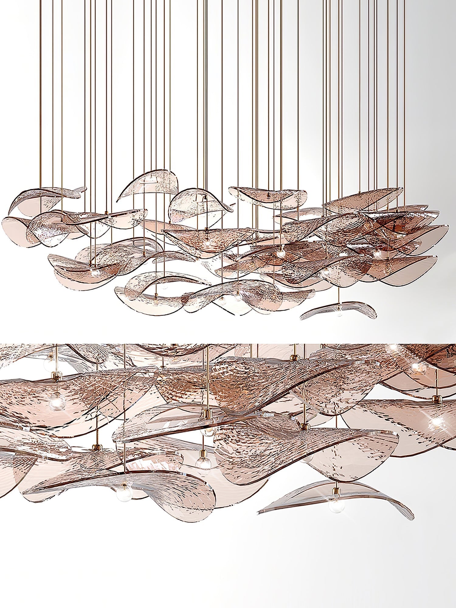 Eurrinia Butterfly Gold Pendant Light - Letslighting