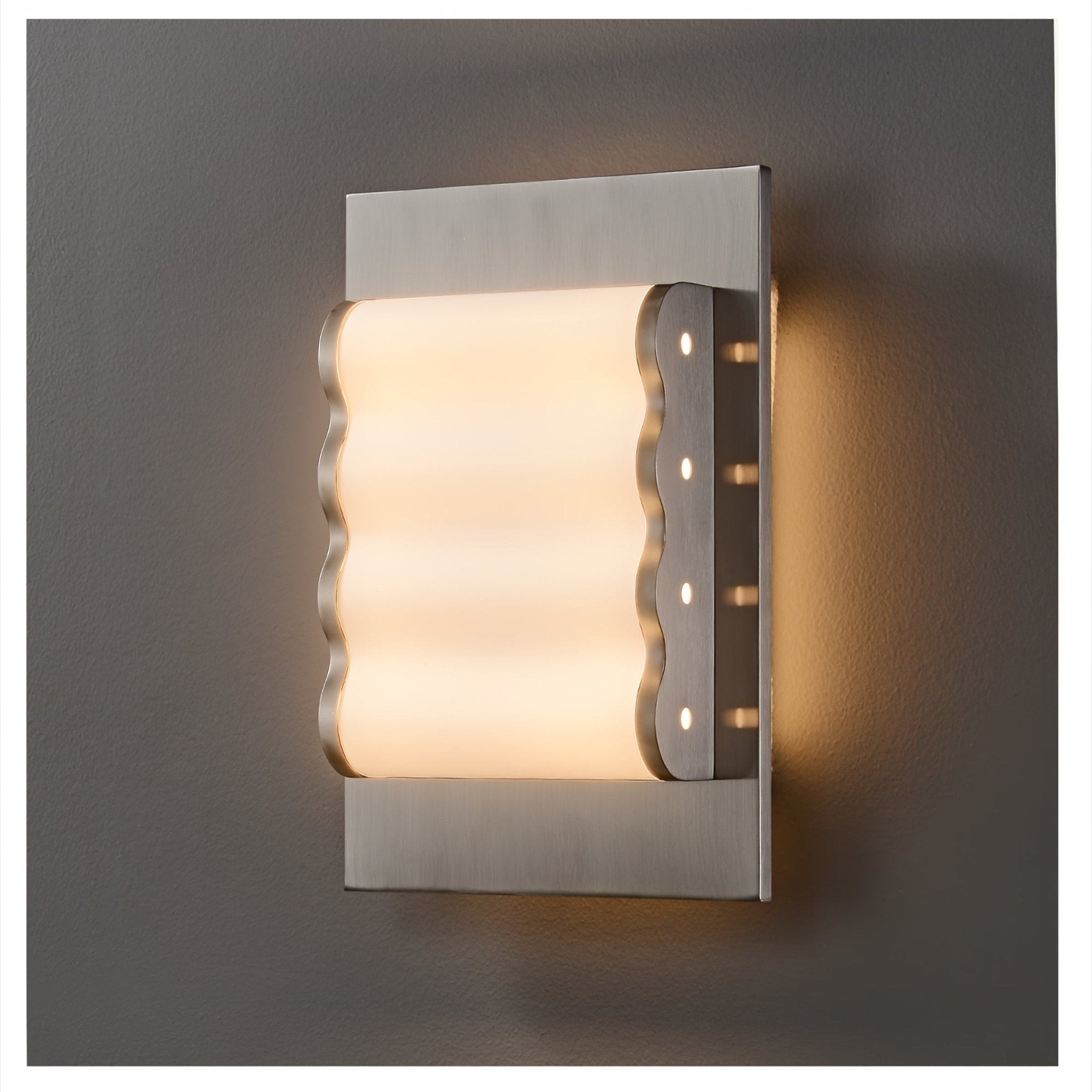 Wave Contemporary Fabric Wall lamp - Letslighting
