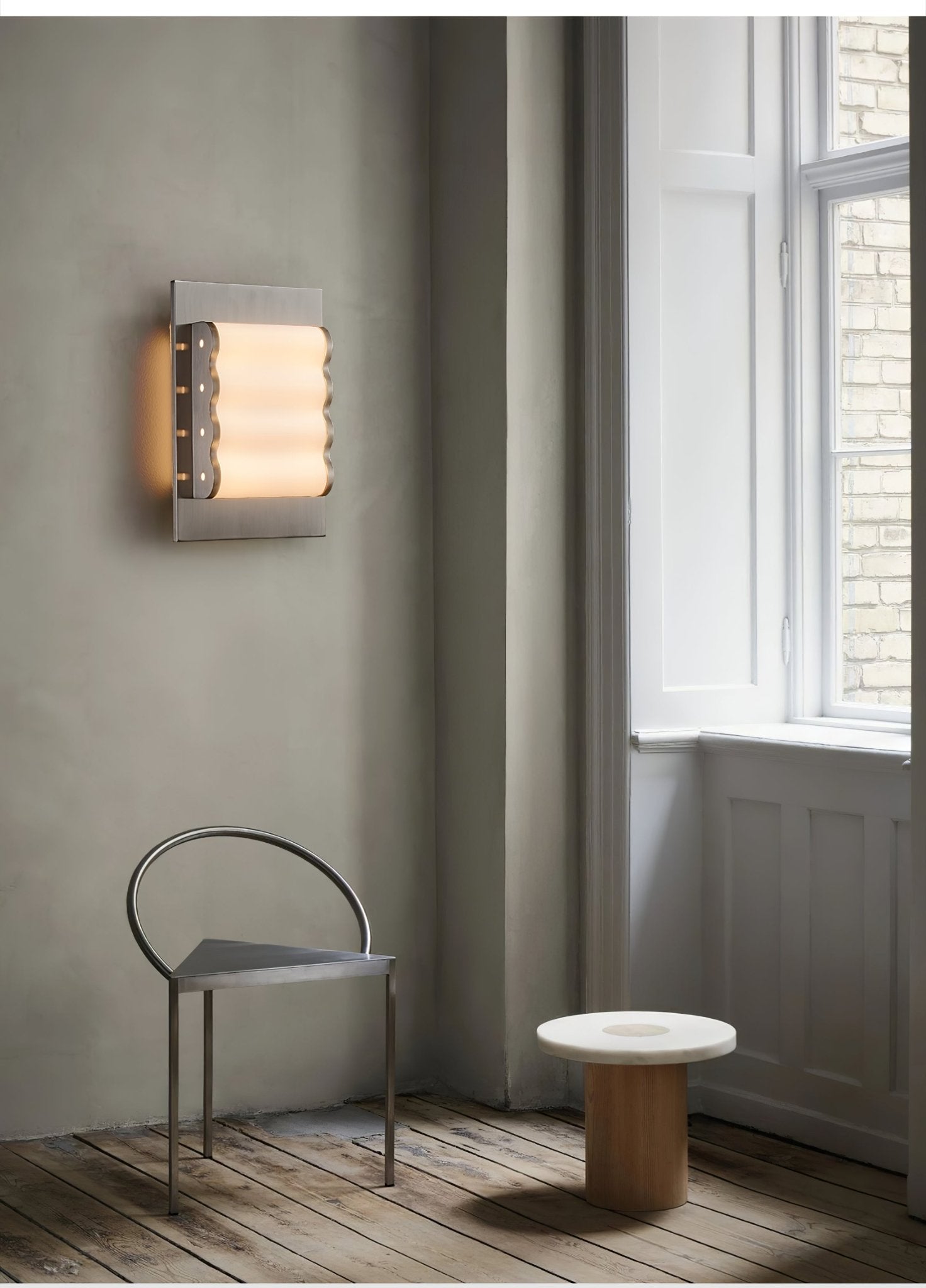 Wave Contemporary Fabric Wall lamp - Letslighting