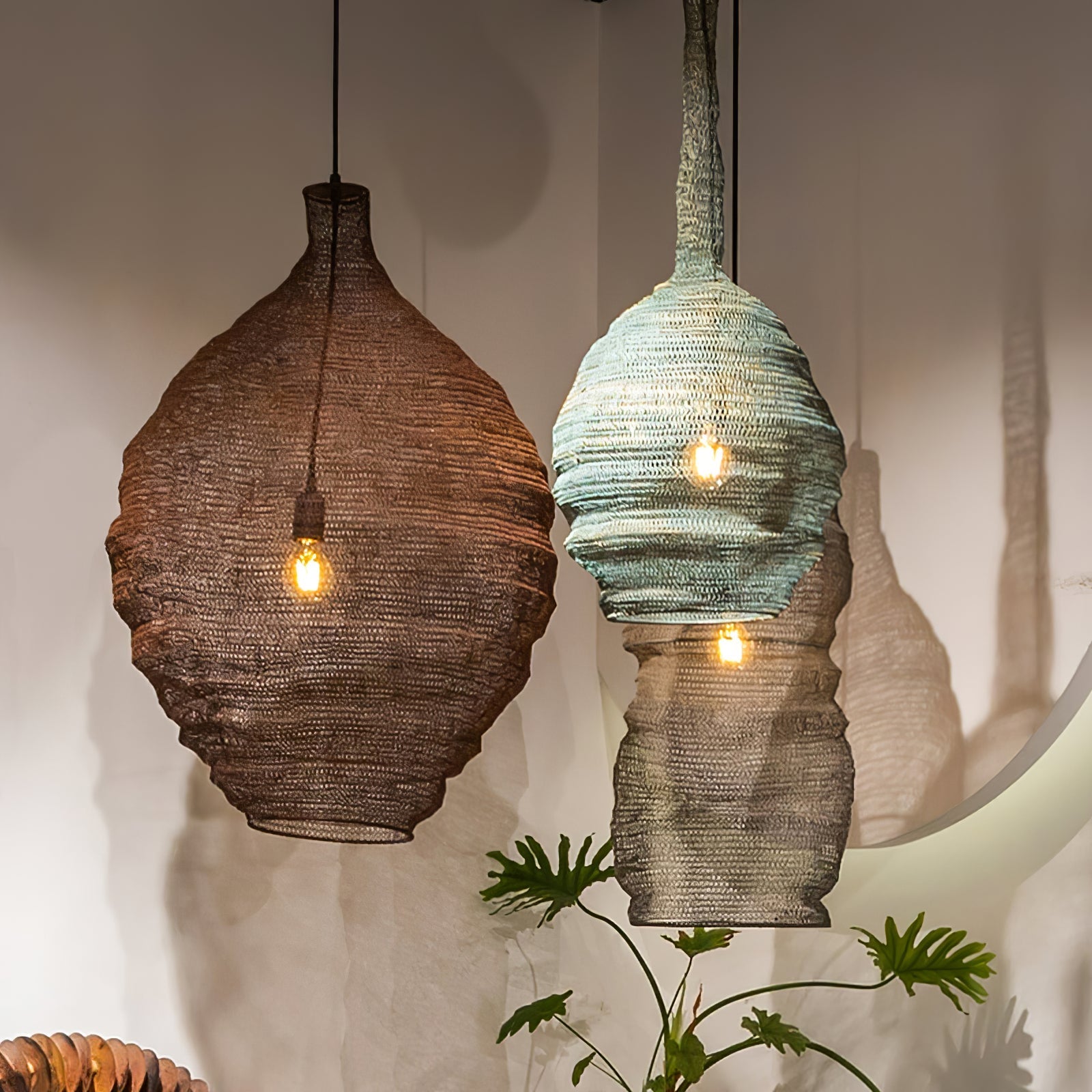 Hive Industrial Wire Pendant Lamps - Letslighting