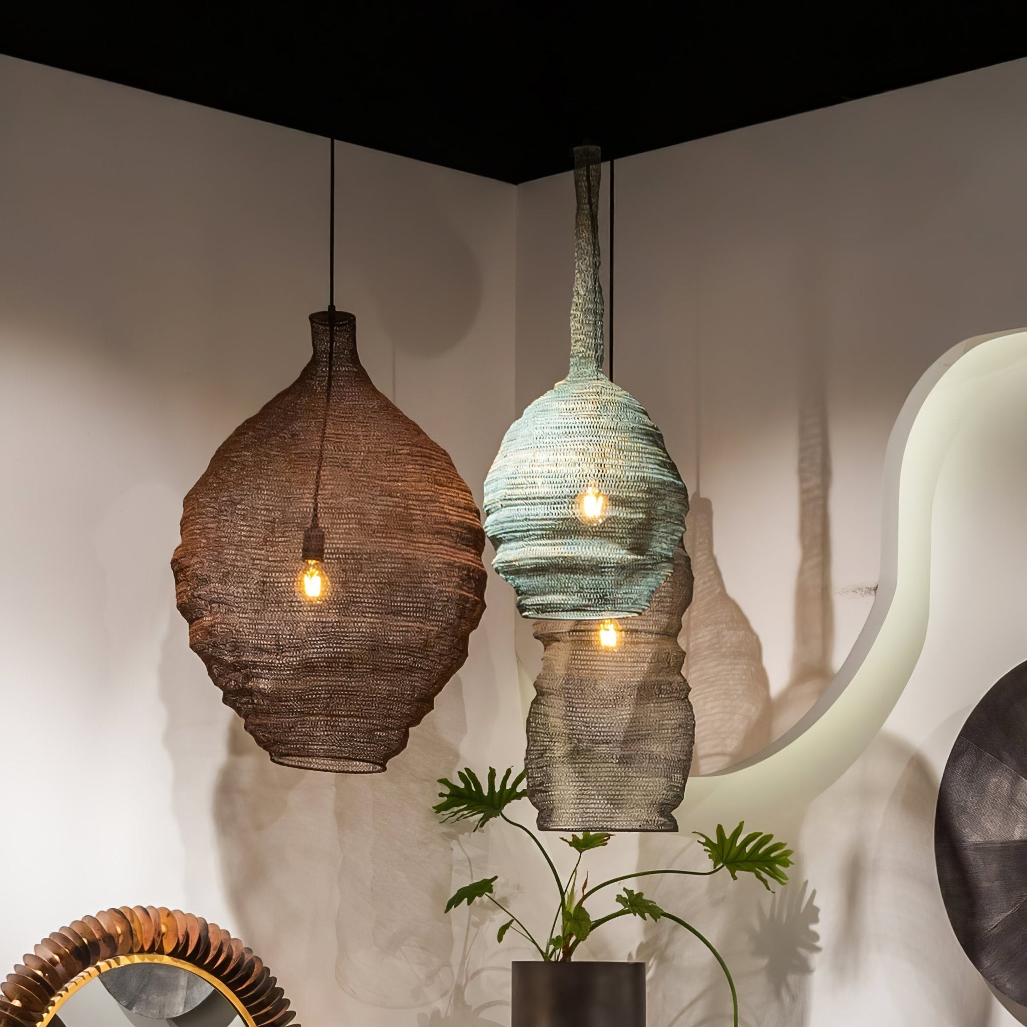 Hive Industrial Wire Pendant Lamps - Letslighting