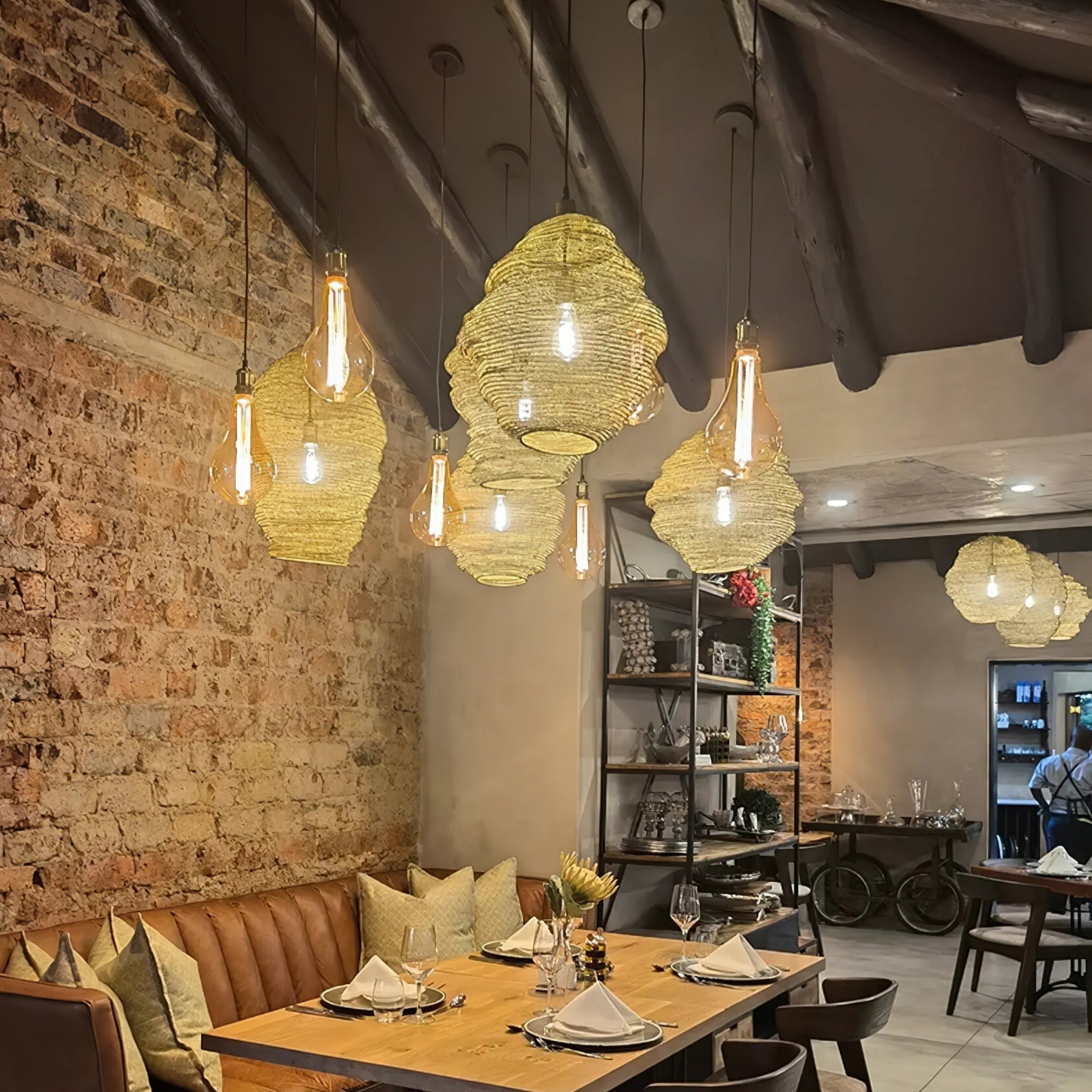 Hive Industrial Wire Pendant Lamps - Letslighting