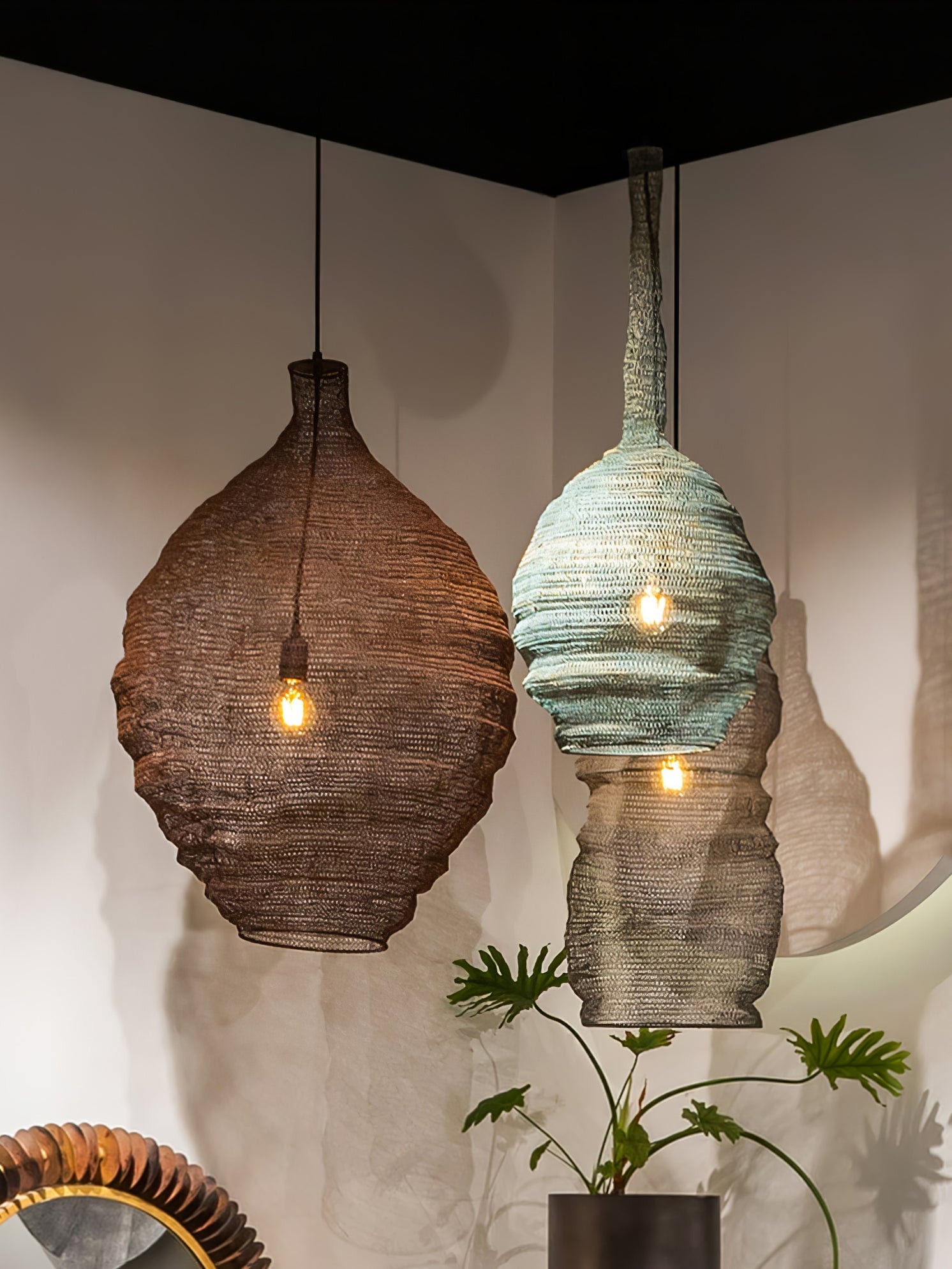 Hive Industrial Wire Pendant Lamps - Letslighting