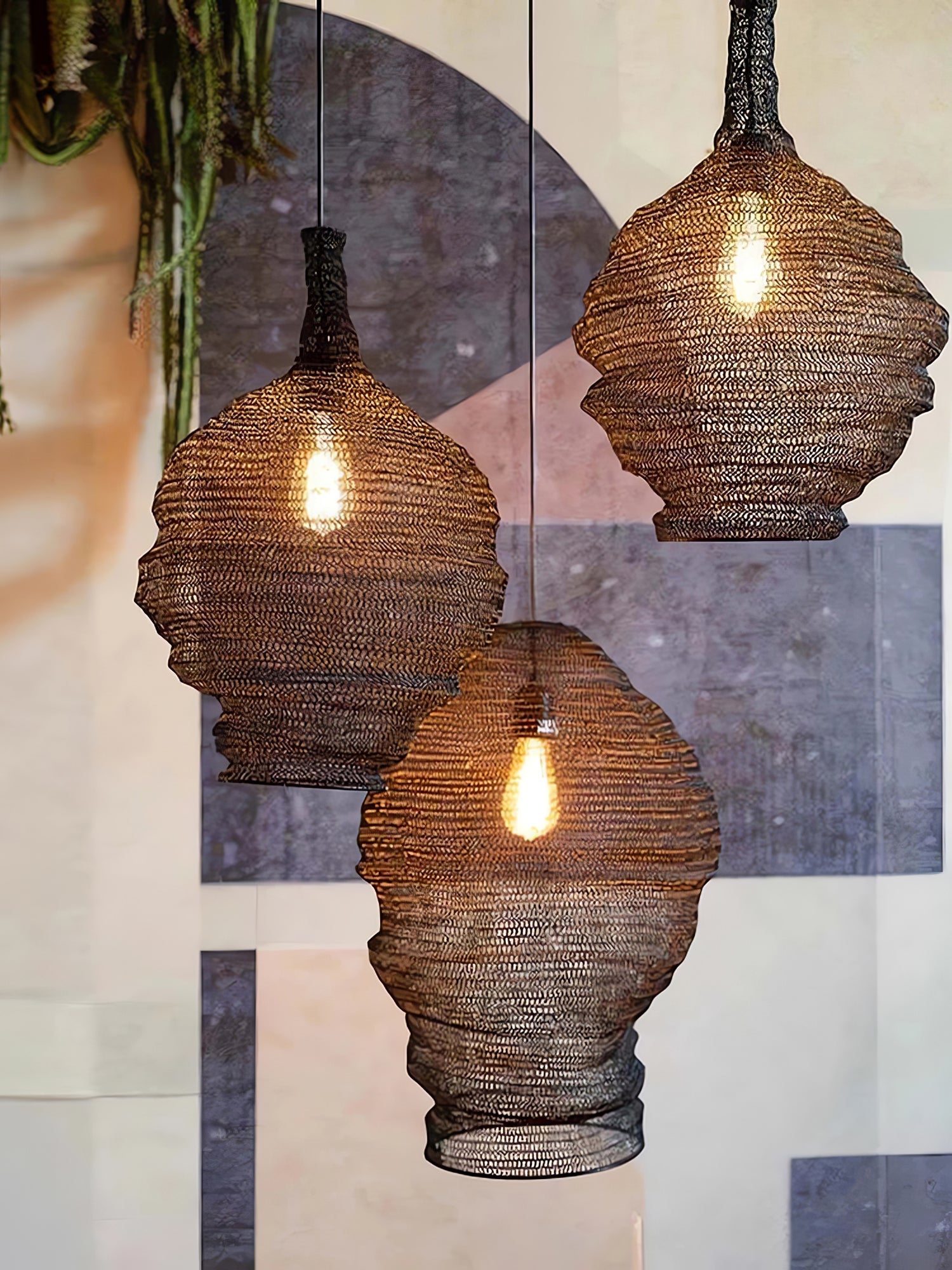 Hive Industrial Wire Pendant Lamps - Letslighting