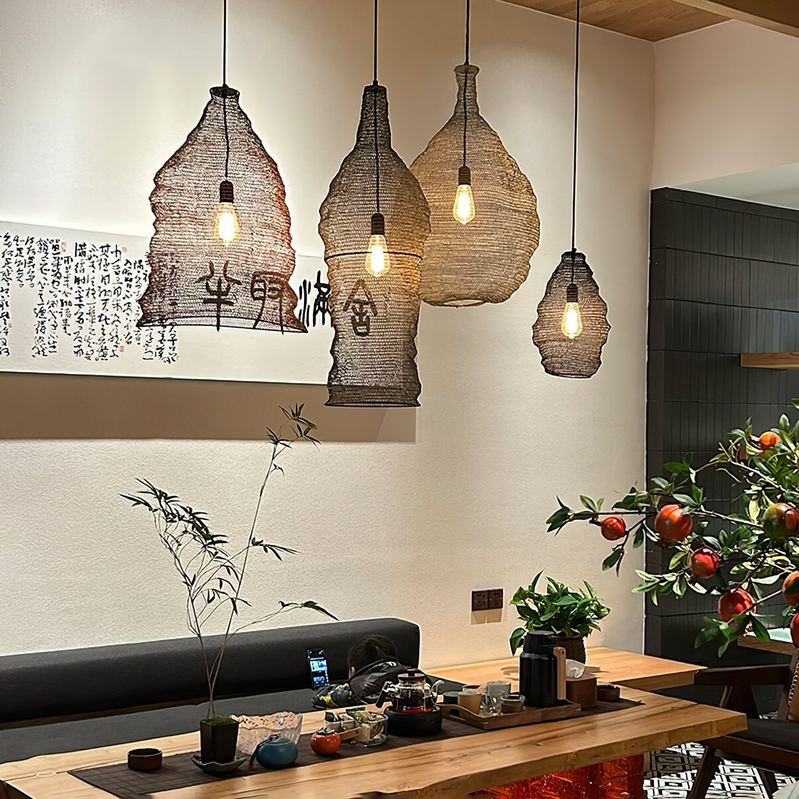 Hive Industrial Wire Pendant Lamps - Letslighting