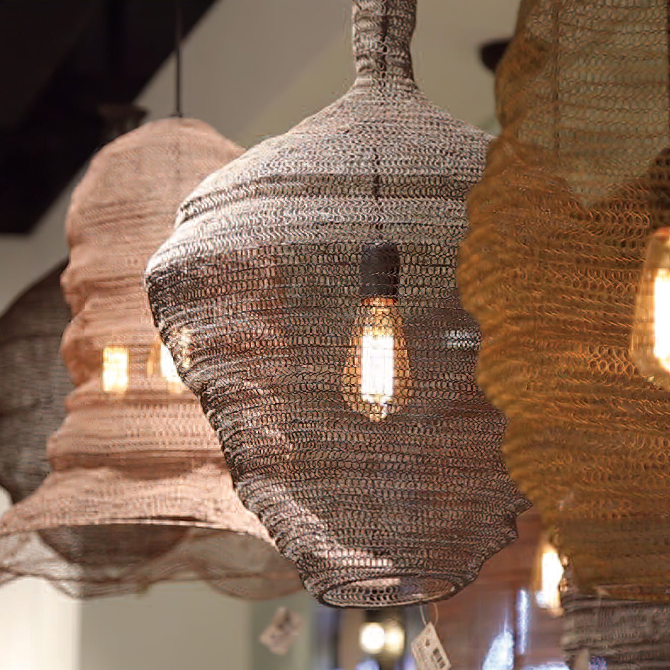 Hive Industrial Wire Pendant Lamps - Letslighting
