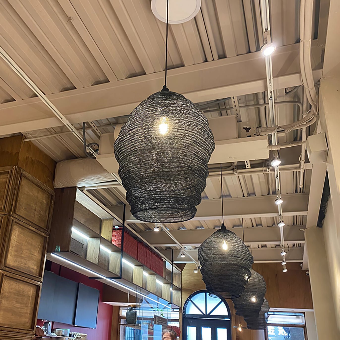 Hive Industrial Wire Pendant Lamps - Letslighting
