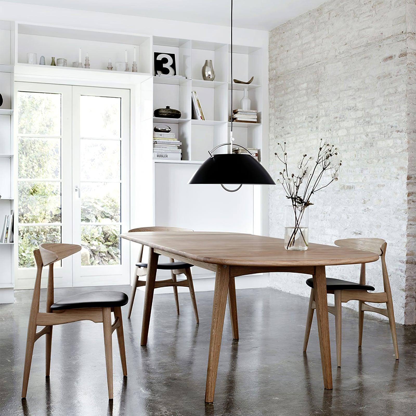 Wegner Pendant Lamp Adjustable Dome - Letslighting