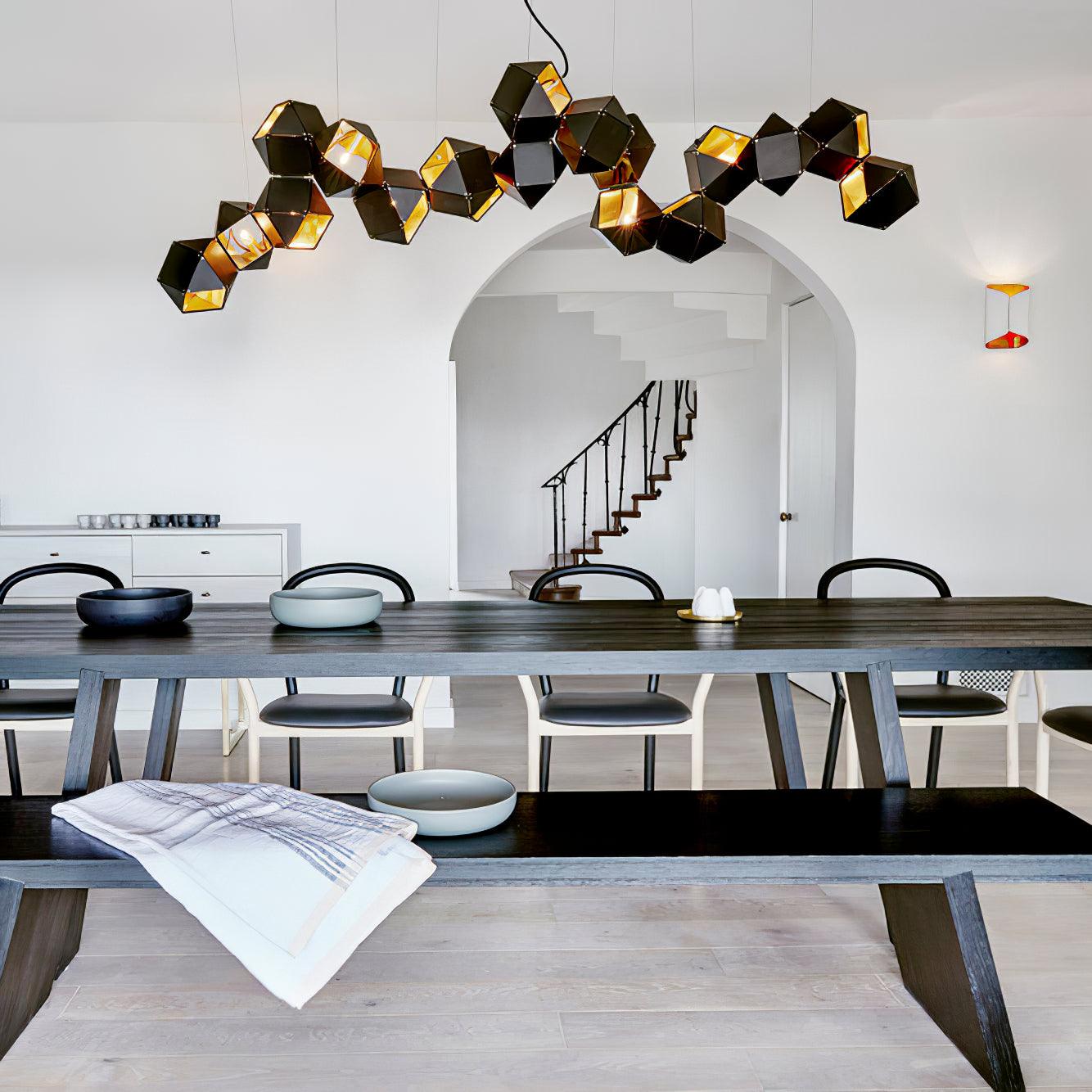 Lustra Chandelier Geometric Modern - Letslighting