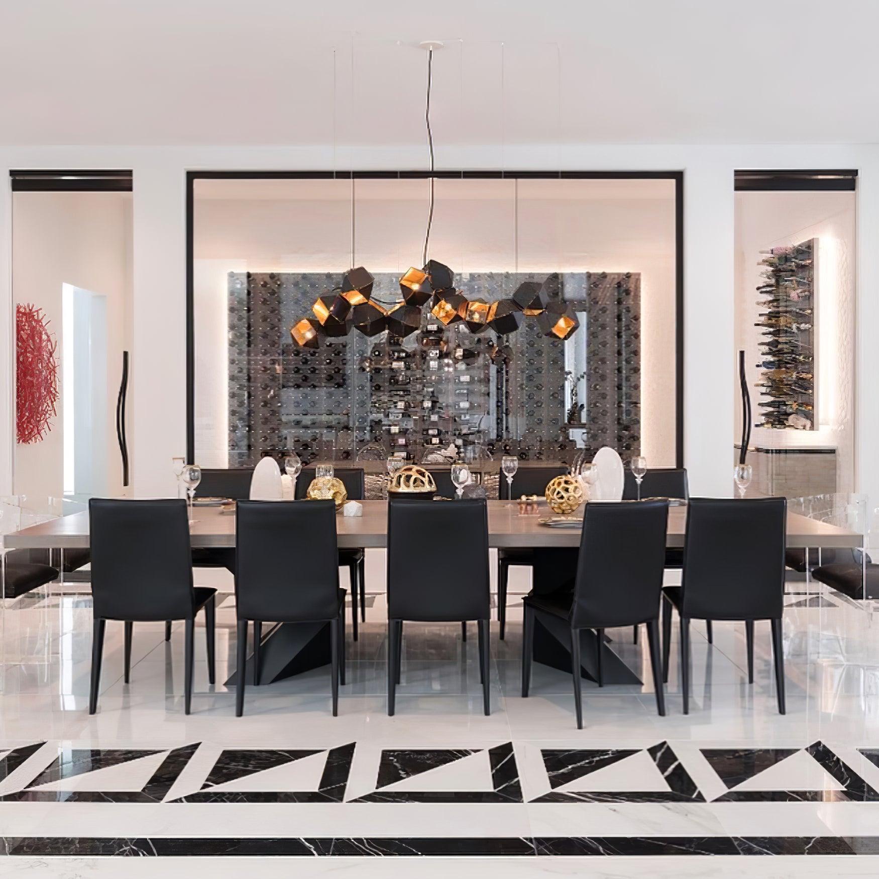 Lustra Chandelier Geometric Modern - Letslighting