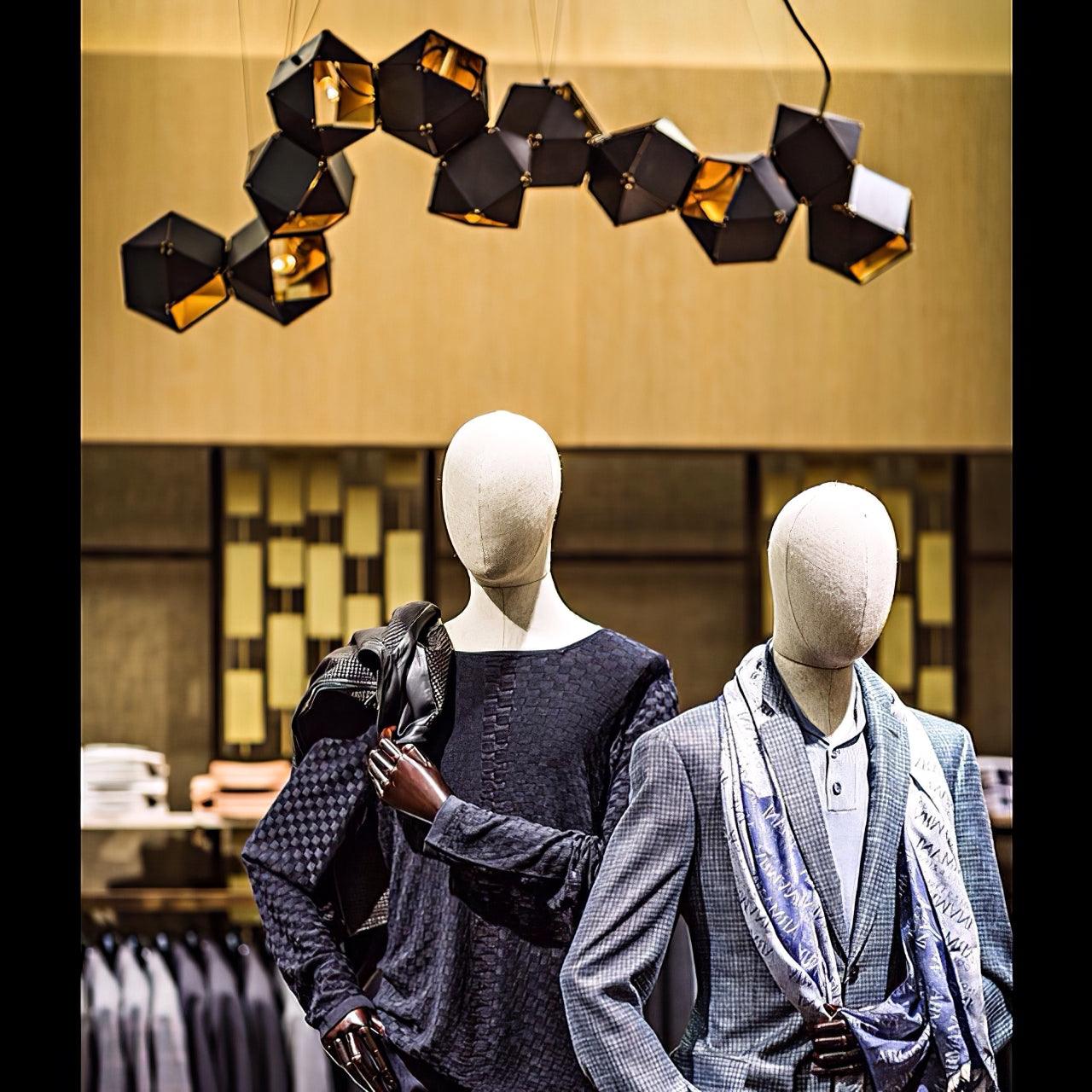 Lustra Chandelier Geometric Modern - Letslighting