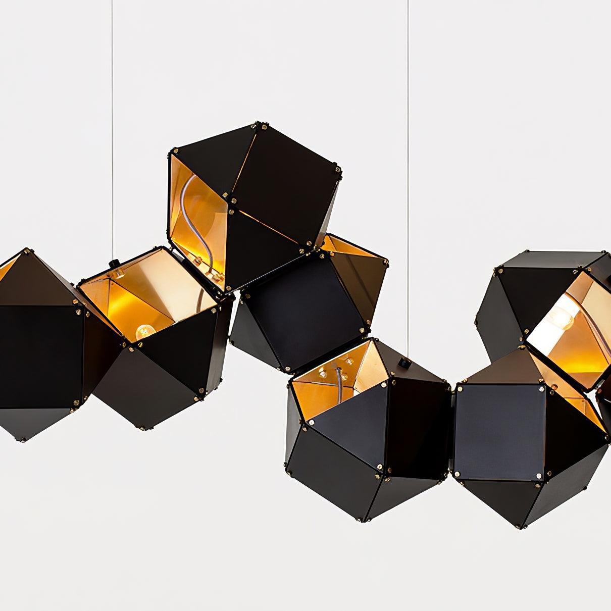 Lustra Chandelier Geometric Modern - Letslighting