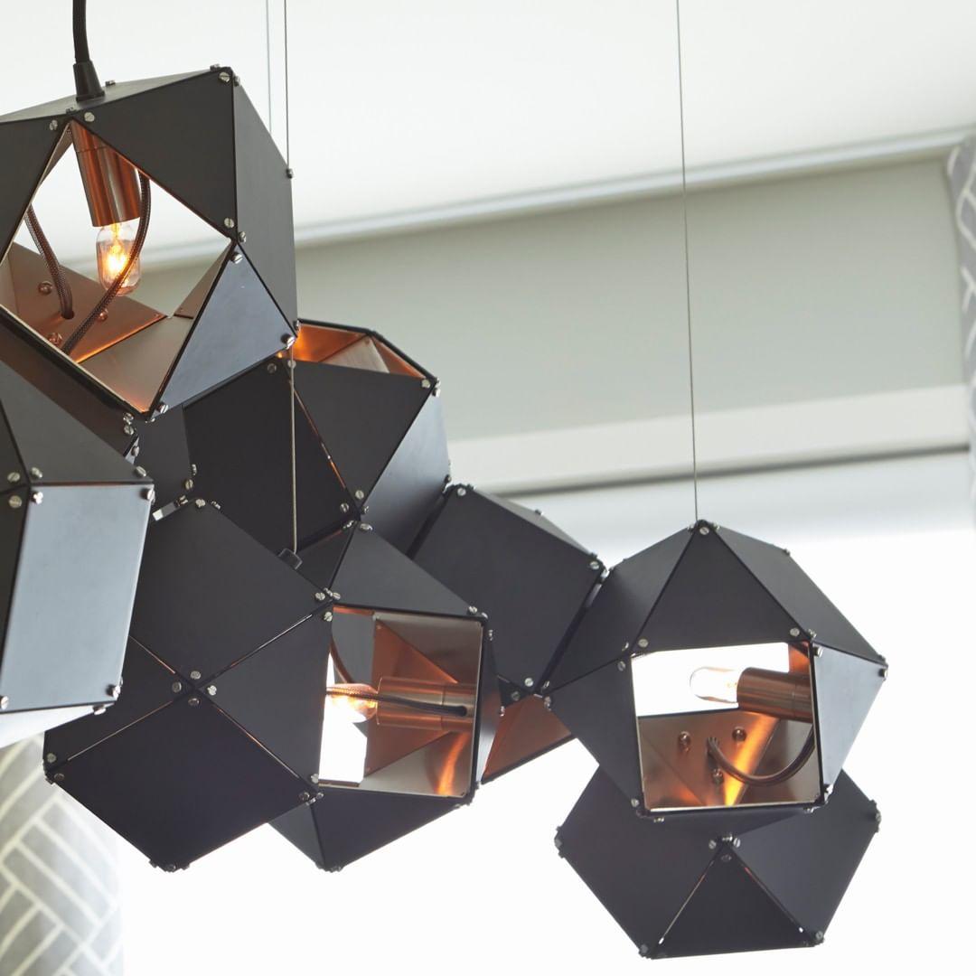 Lustra Chandelier Geometric Modern - Letslighting