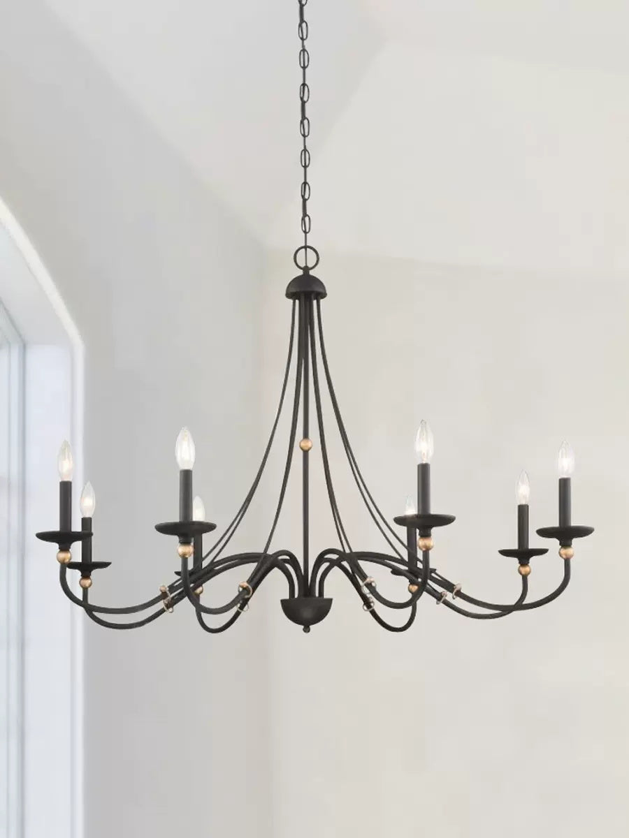 Amaran Vintage Industrial County Chandelier - Letslighting