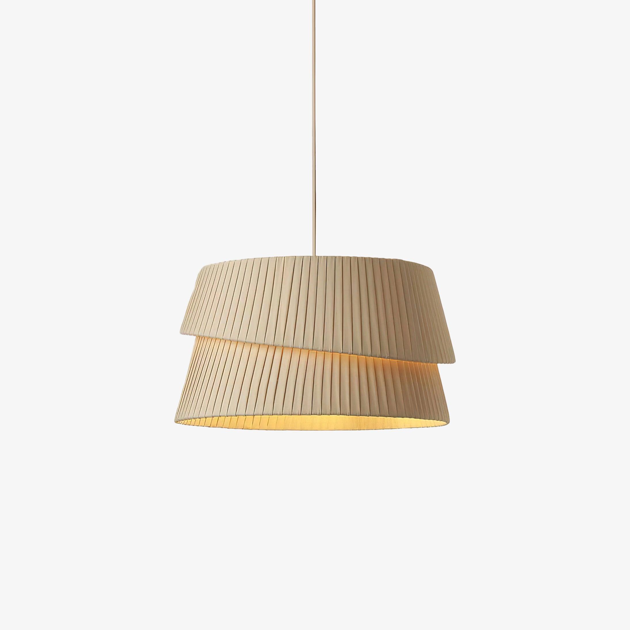 Zarion Fabric Scandinavian Pendant Light - Letslighting