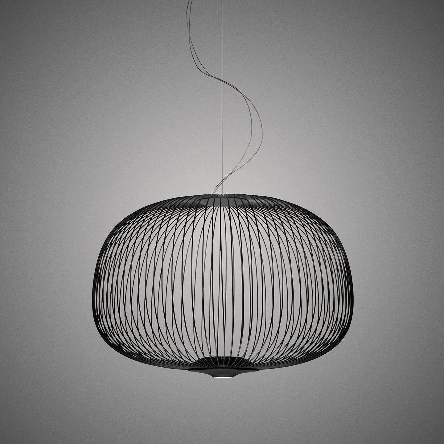 Aero Lightweight Spokes Cage Pendant Light