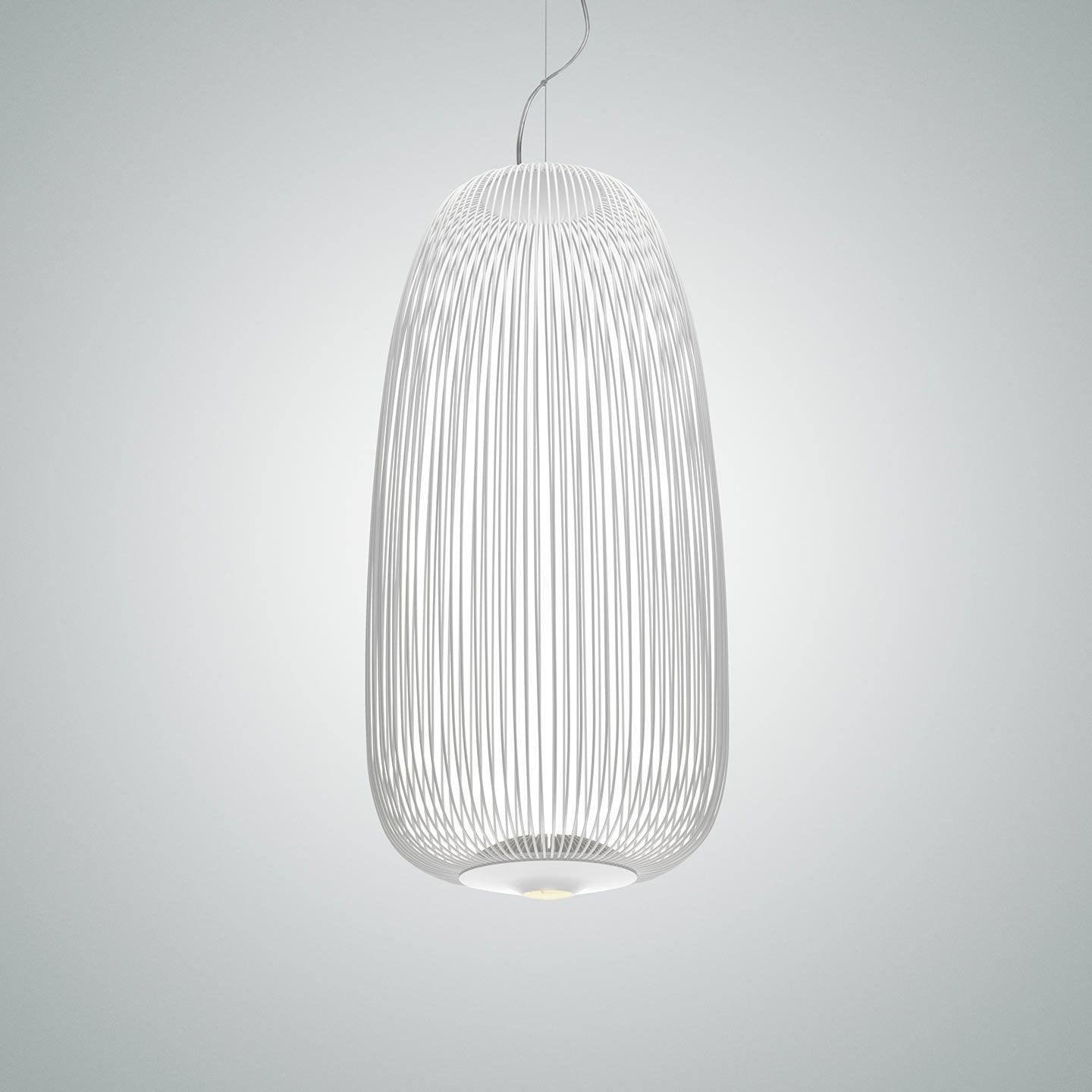 Aero Lightweight Spokes Cage Pendant Light