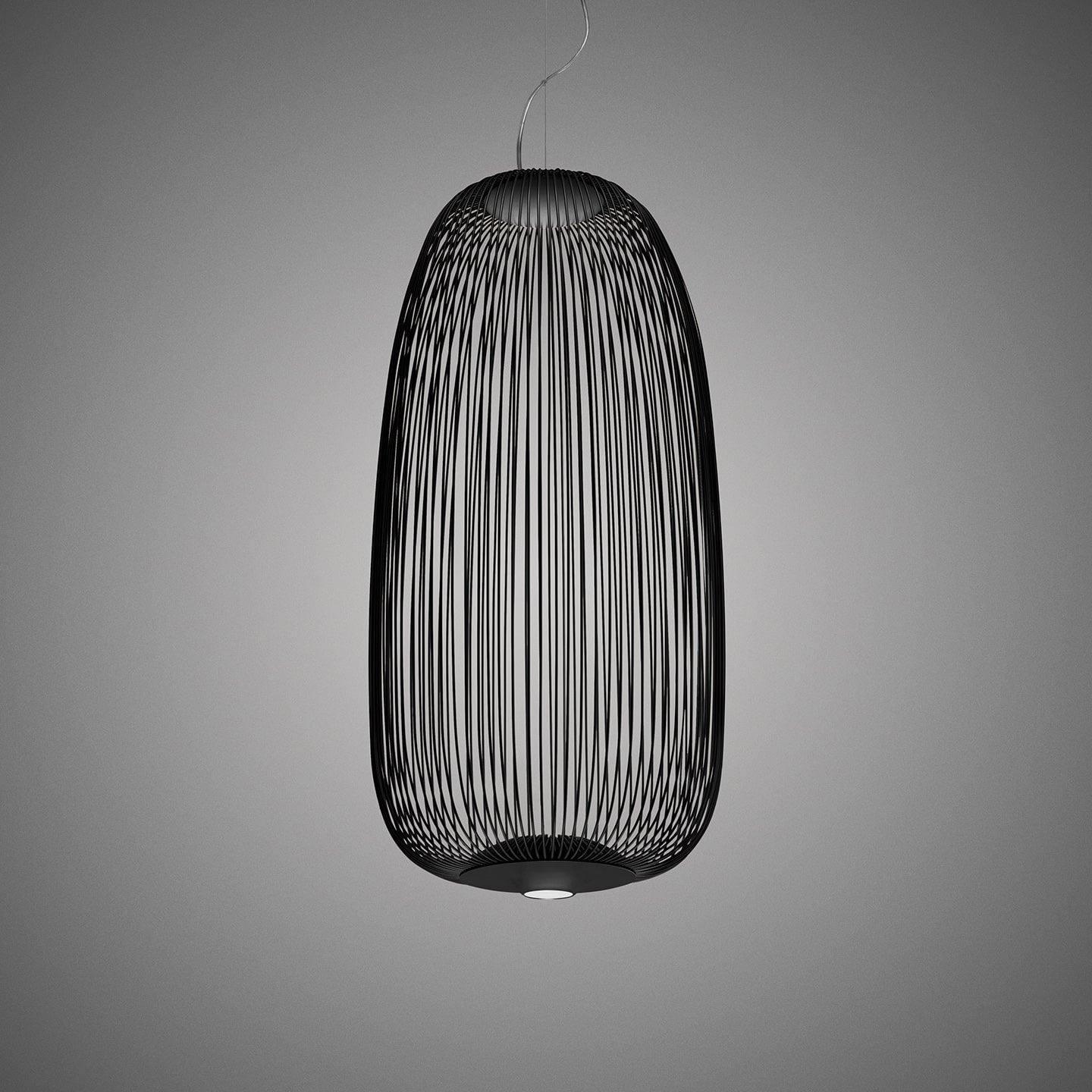 Aero Lightweight Spokes Cage Pendant Light