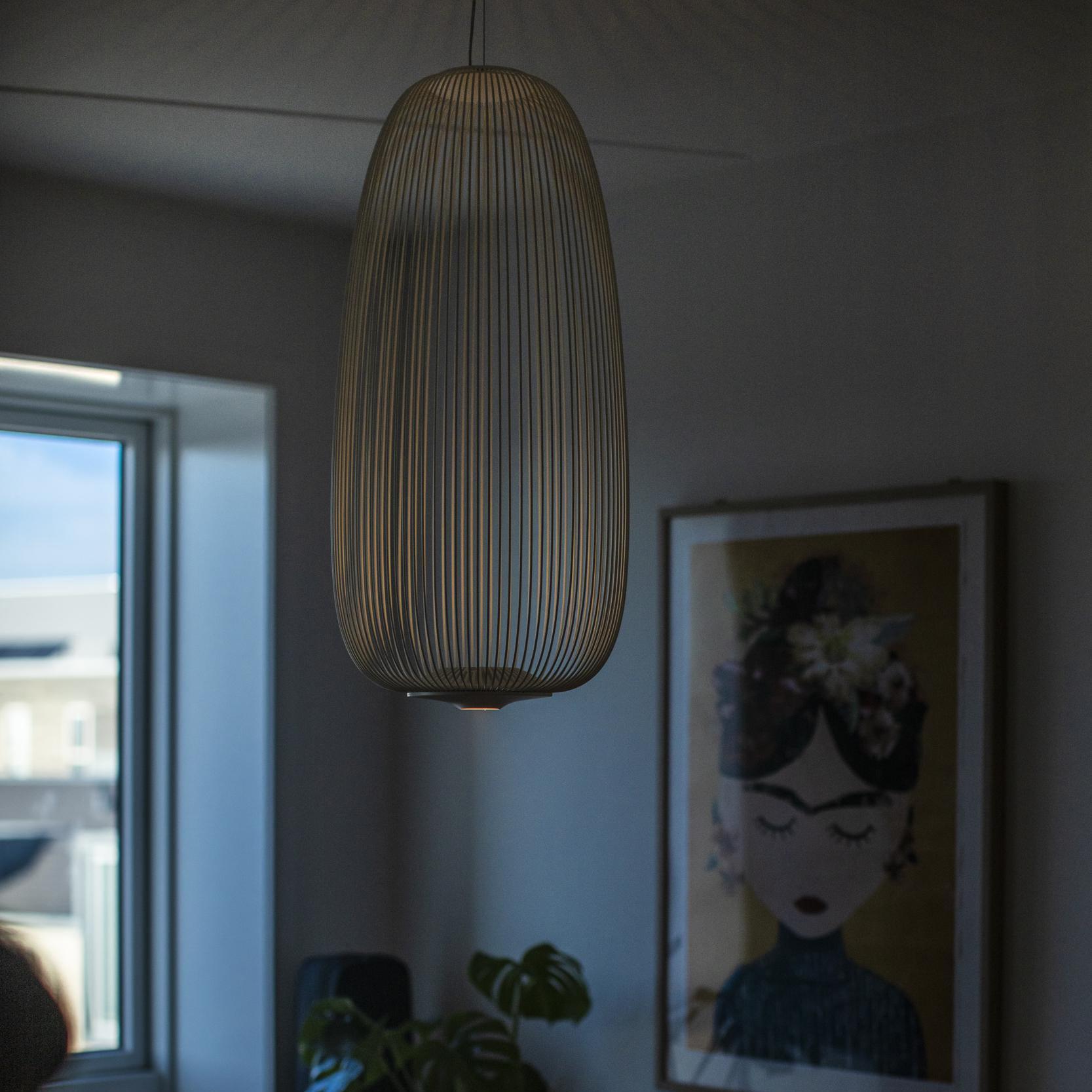 Aero Lightweight Spokes Cage Pendant Light