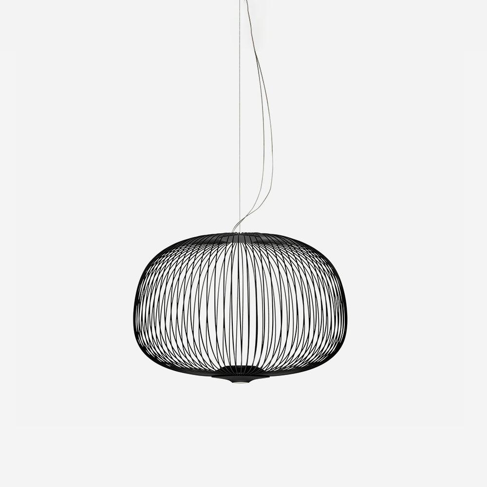 Aero Lightweight Spokes Cage Pendant Light