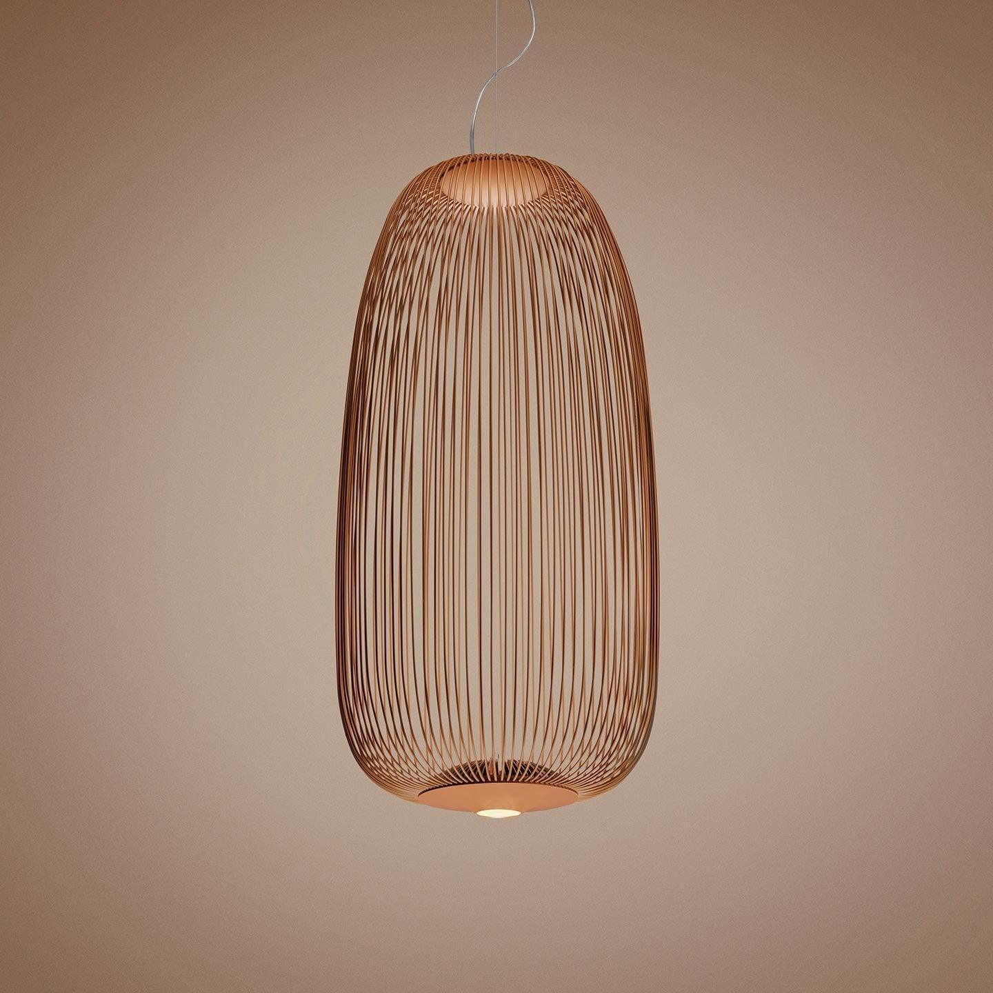 Aero Lightweight Spokes Cage Pendant Light