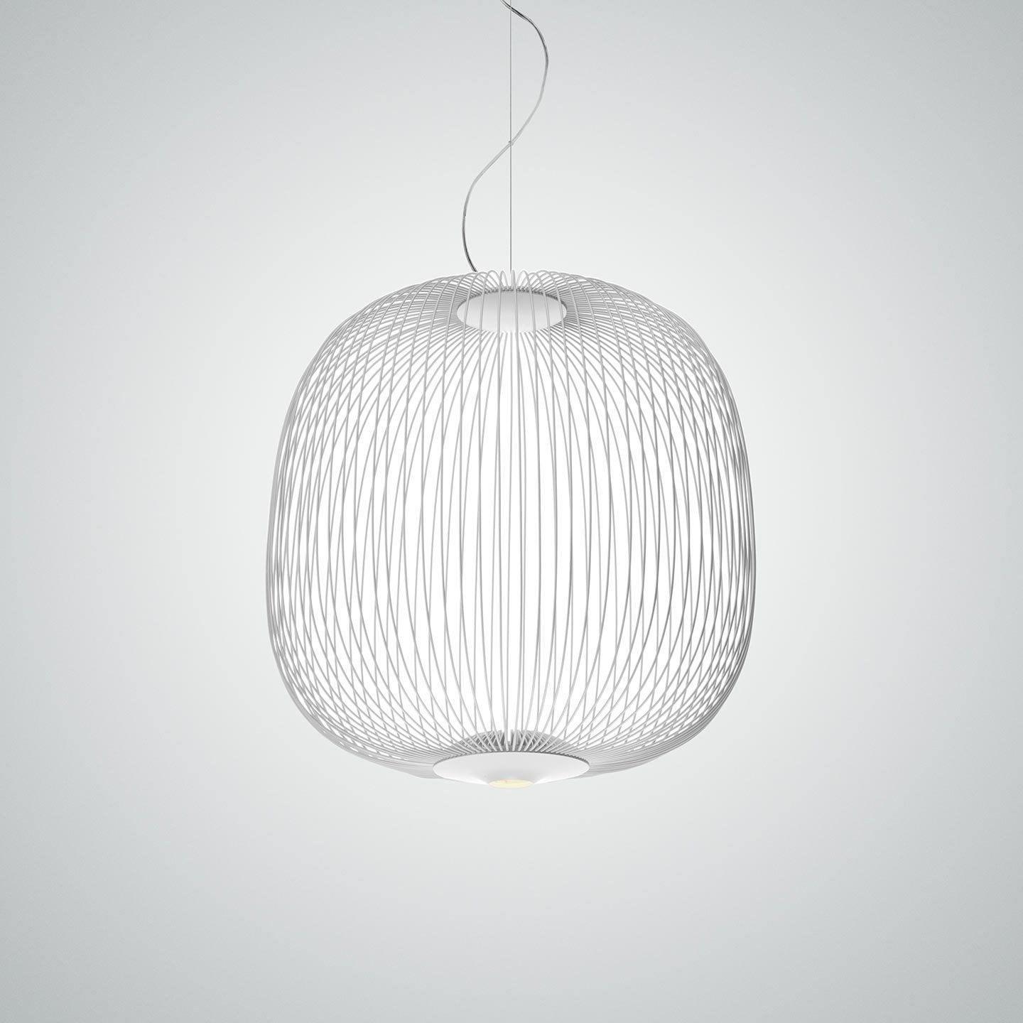 Aero Lightweight Spokes Cage Pendant Light
