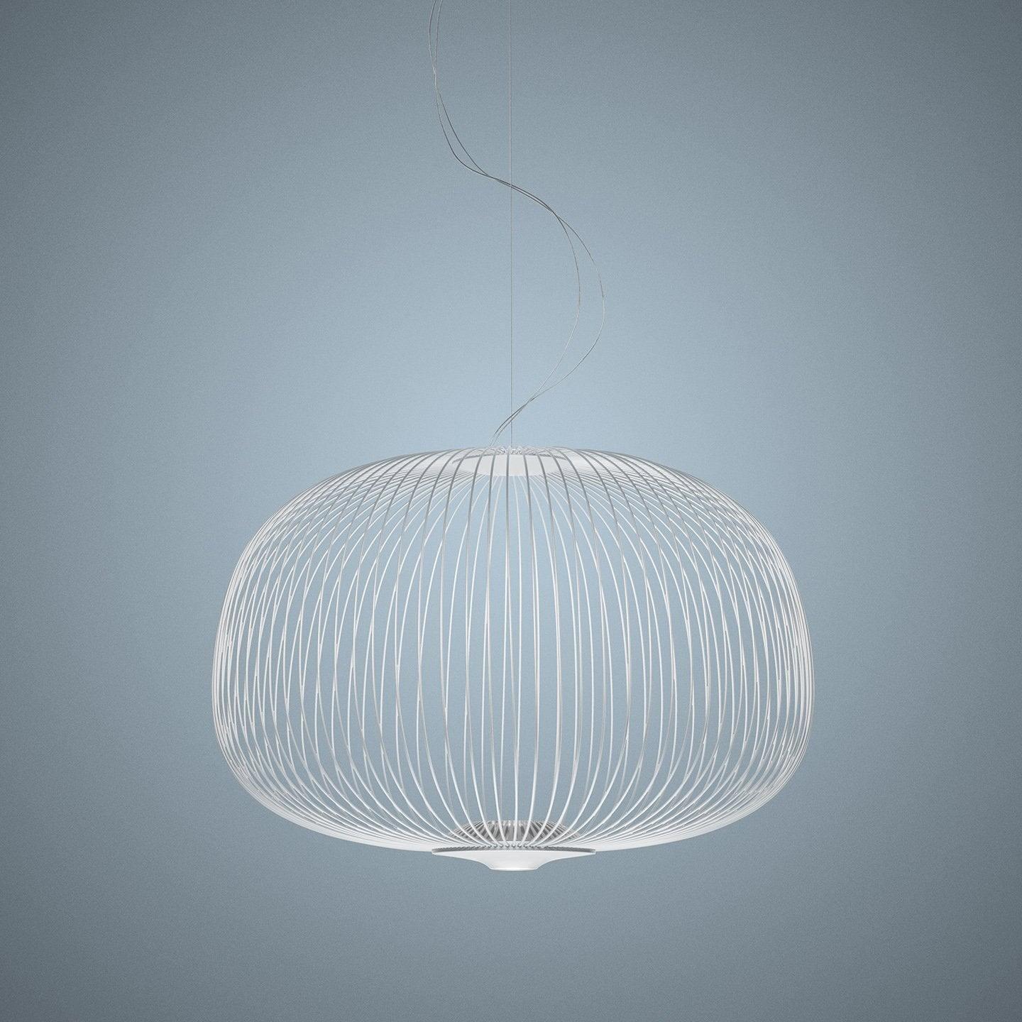 Aero Lightweight Spokes Cage Pendant Light