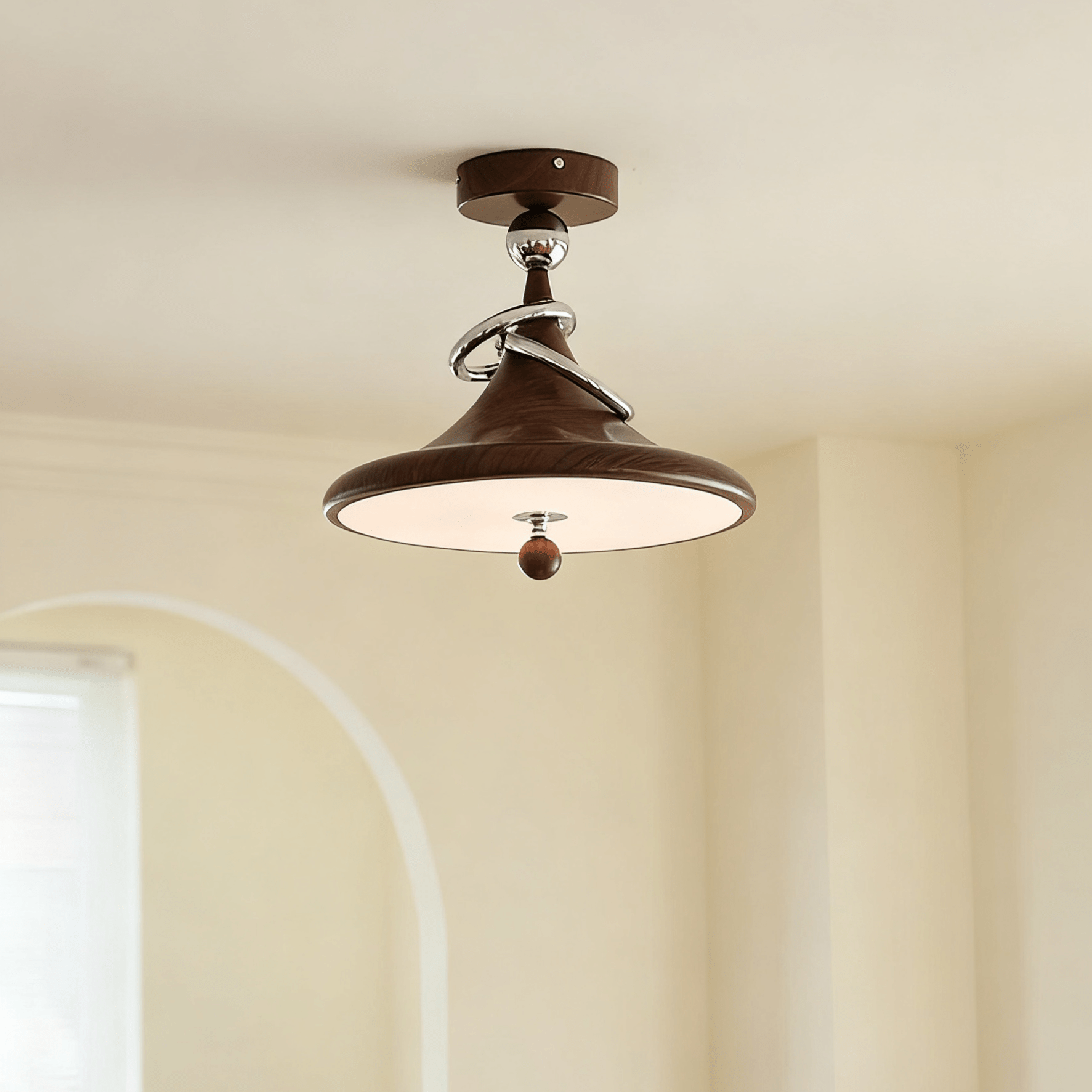 Whirl Minimalist Acrylic Ceiling Light