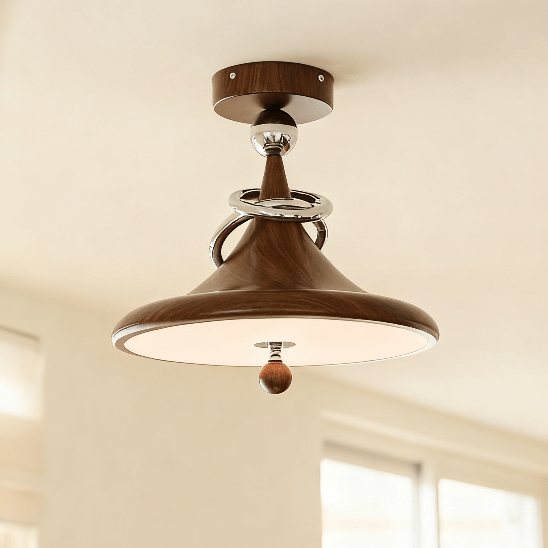 Whirl Minimalist Acrylic Ceiling Light