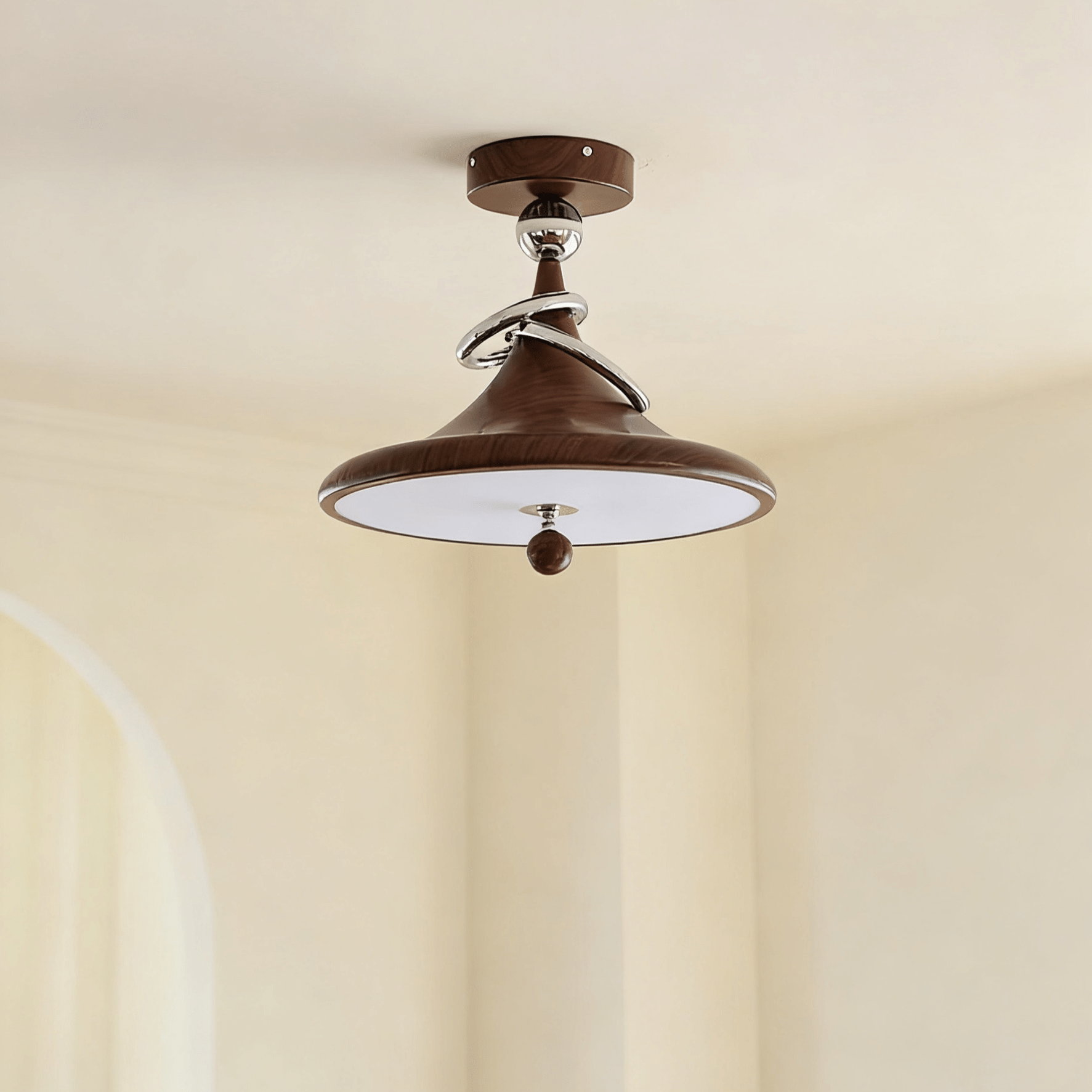 Whirl Minimalist Acrylic Ceiling Light