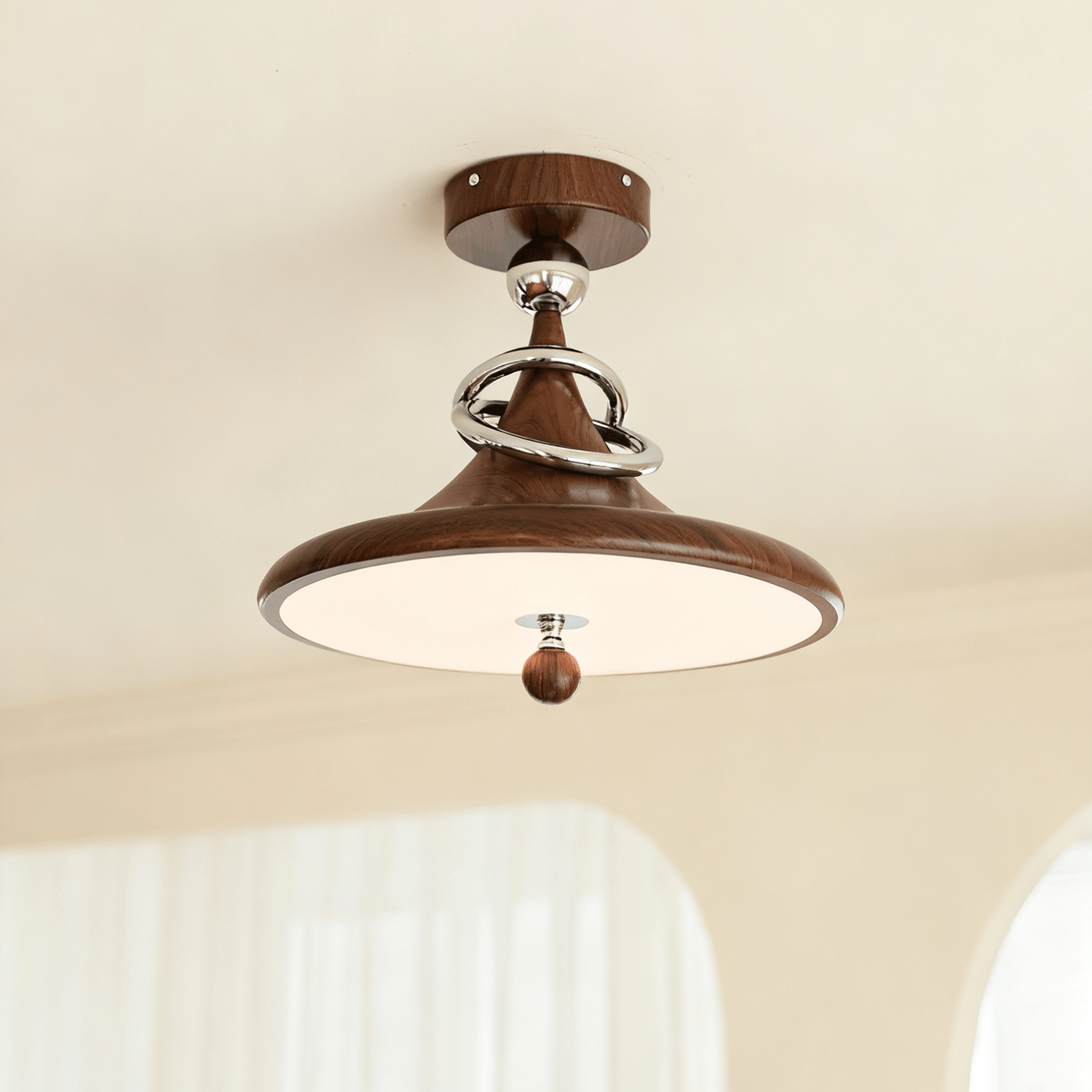 Whirl Minimalist Acrylic Ceiling Light